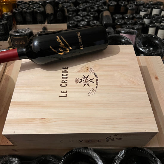 Cuvee Eva 2022 Le Crocine Toscana Rosso IGT - Cassa Legno 3 Bottiglie