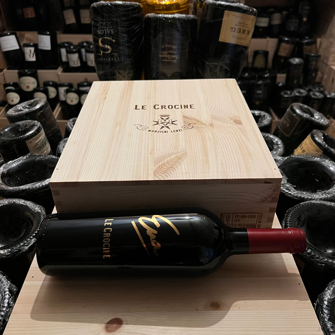 Cuvee Eva 2022 Le Crocine Toscana Rosso IGT - Cassa Legno 3 Bottiglie