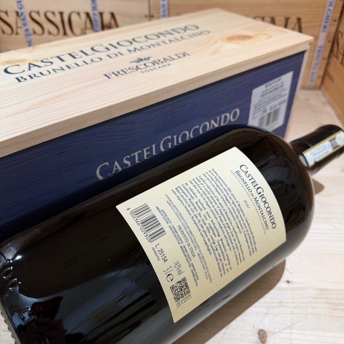 Brunello di Montalcino Castelgiocondo 2021 Jeroboam Marchesi Frescobaldi - in Cassa Legno