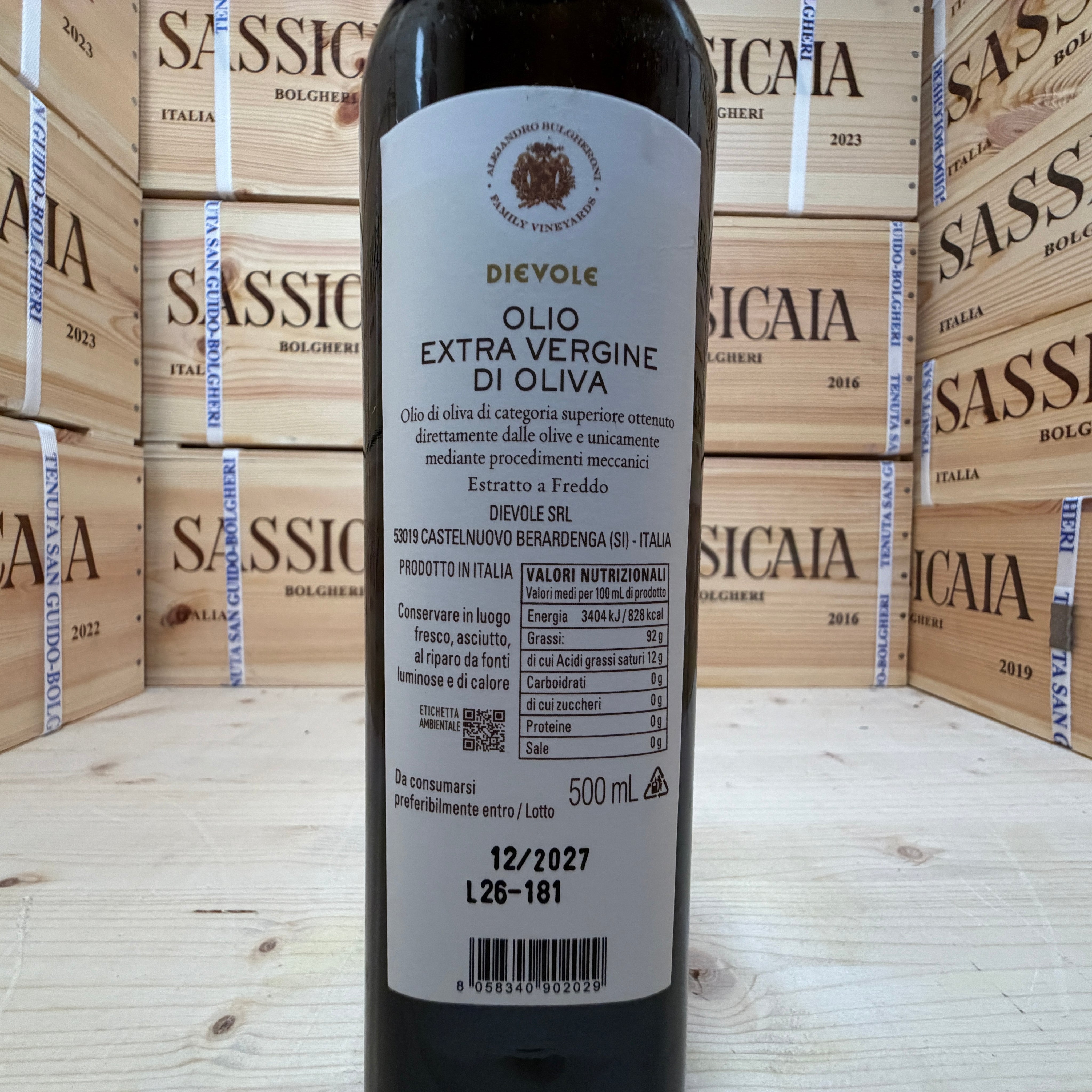 Dievole 1090 Olio Extravergine di Oliva Toscano