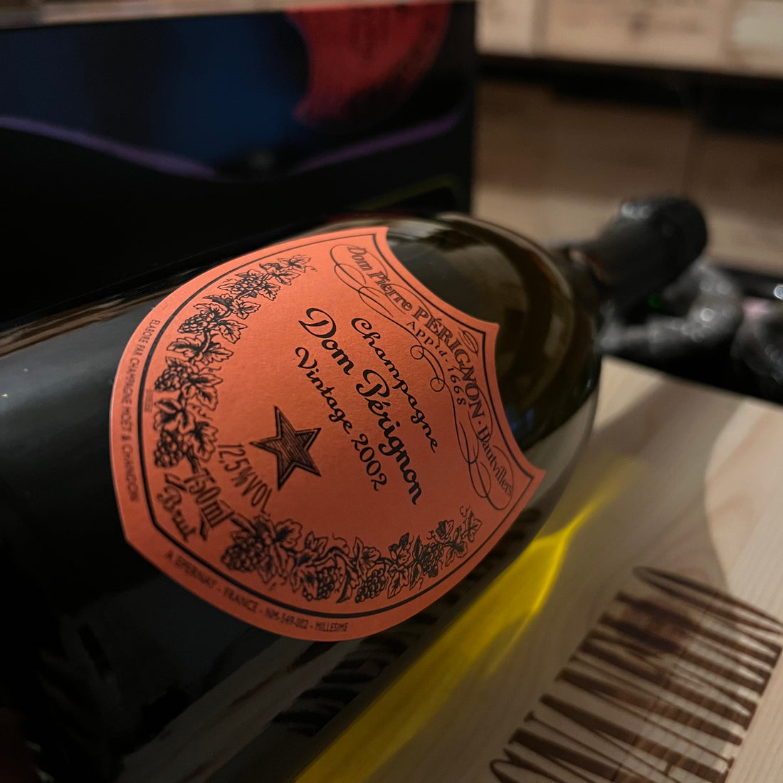 Dom Perignon 2002 Andy Warhol Limited Edition Red Astucciato