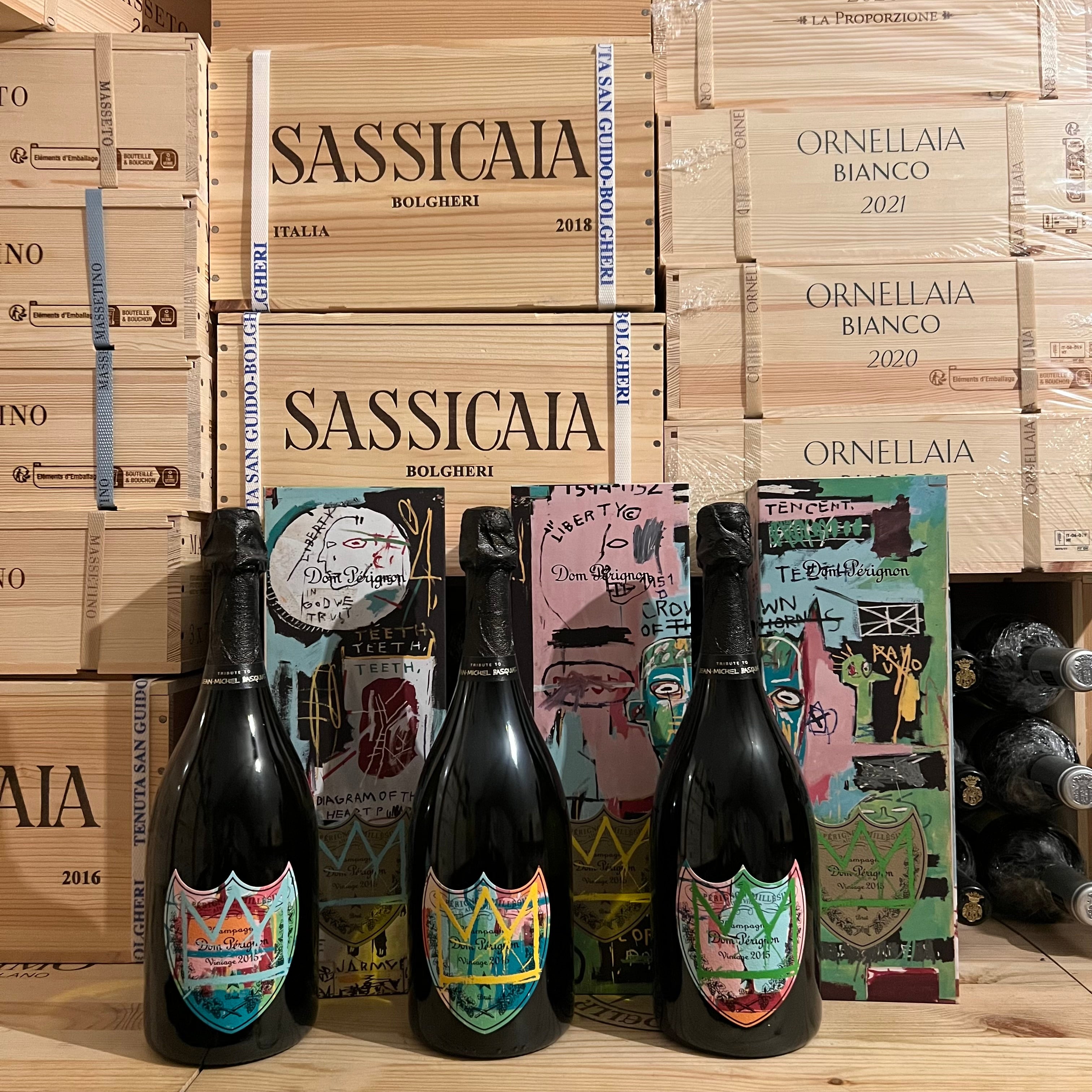 Dom Perignon 2015 Jean-Michel Basquiat Trilogy Limited Edition