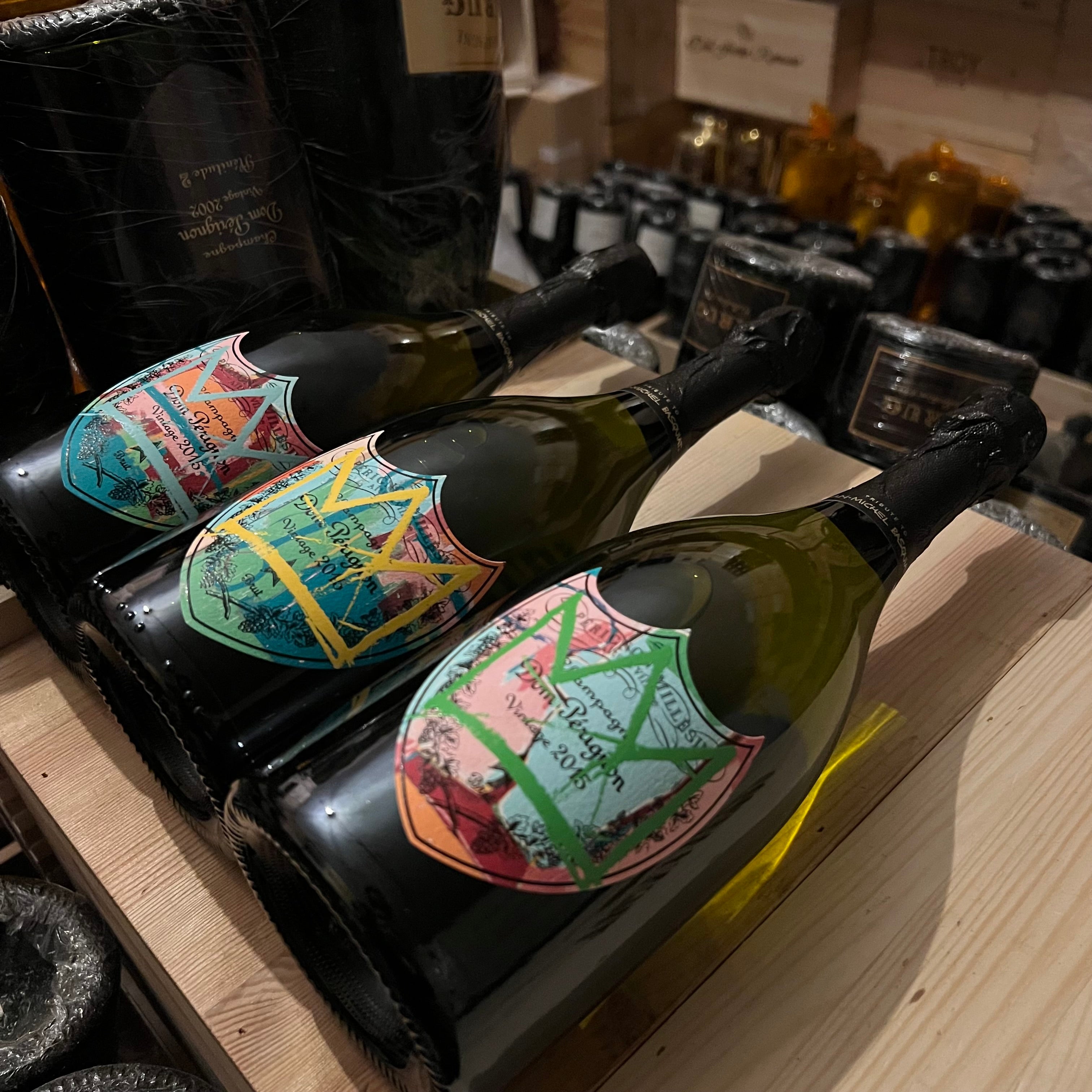 Dom Perignon 2015 Jean-Michel Basquiat Trilogy Limited Edition