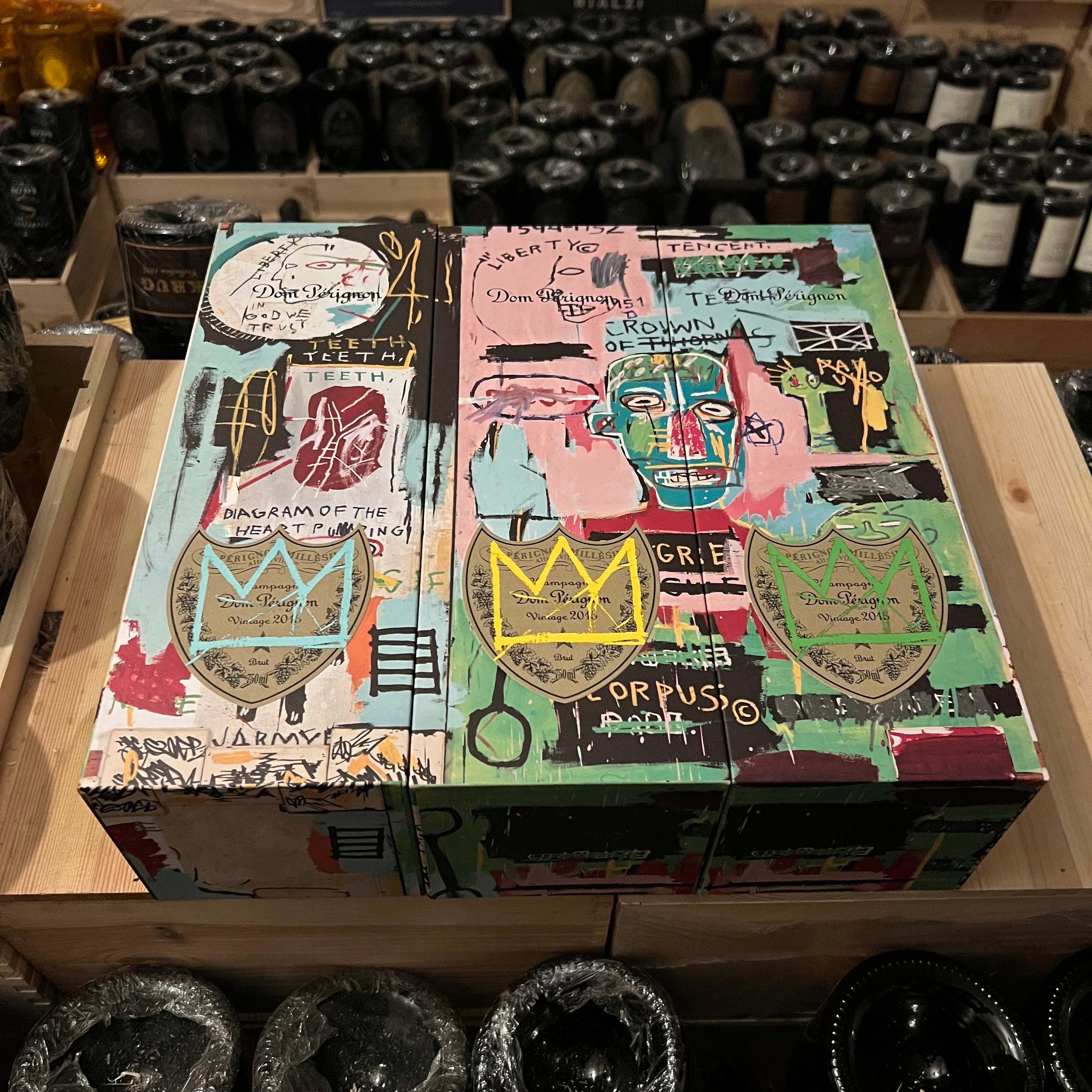 Dom Perignon 2015 Jean-Michel Basquiat Trilogy Limited Edition