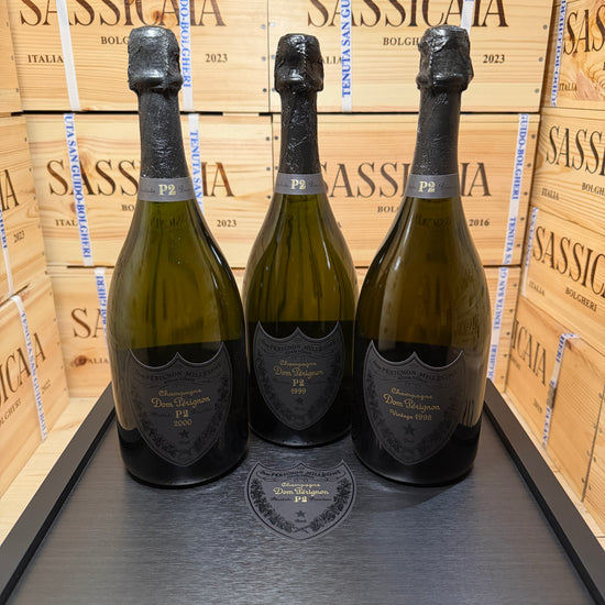 Dom Perignon P2 Trilogy Vertical Set 2000 - 1999 - 1998