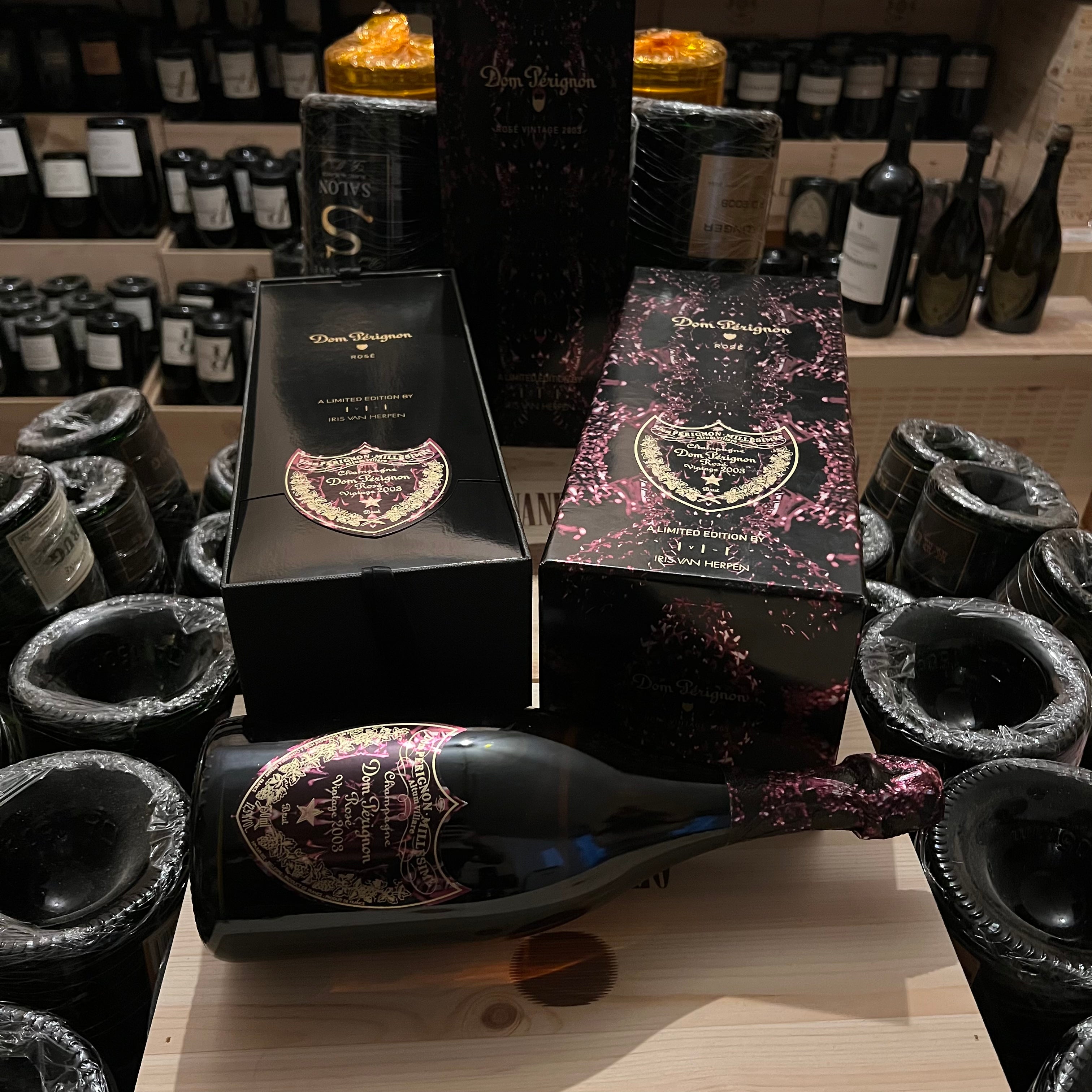 Dom Perignon Rose 2003 Iris Van Herpen Limited Edition