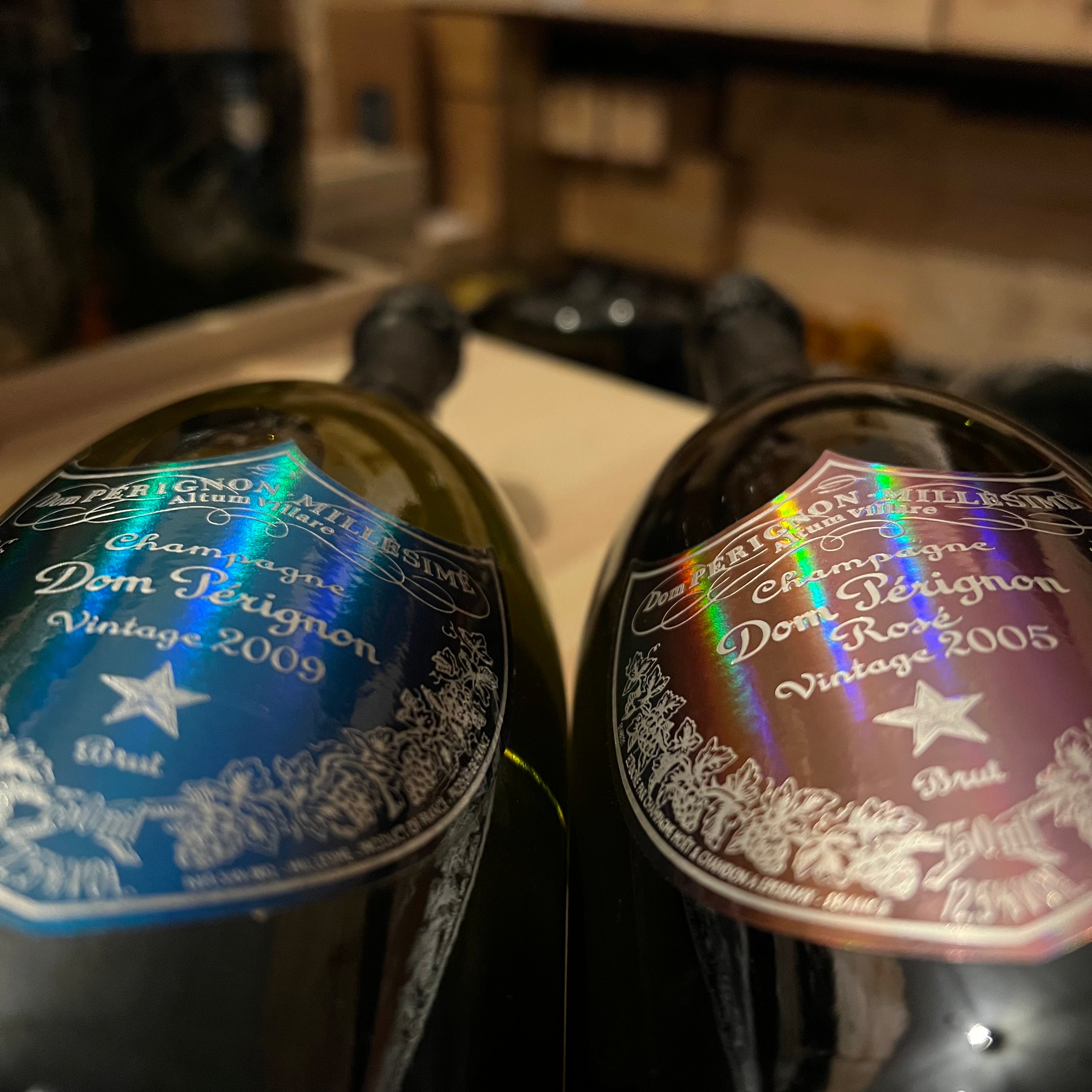 Dom Perignon Vintage 2009 & Rose 2005 Coppia Tokujin Yoshioka Limited Edition