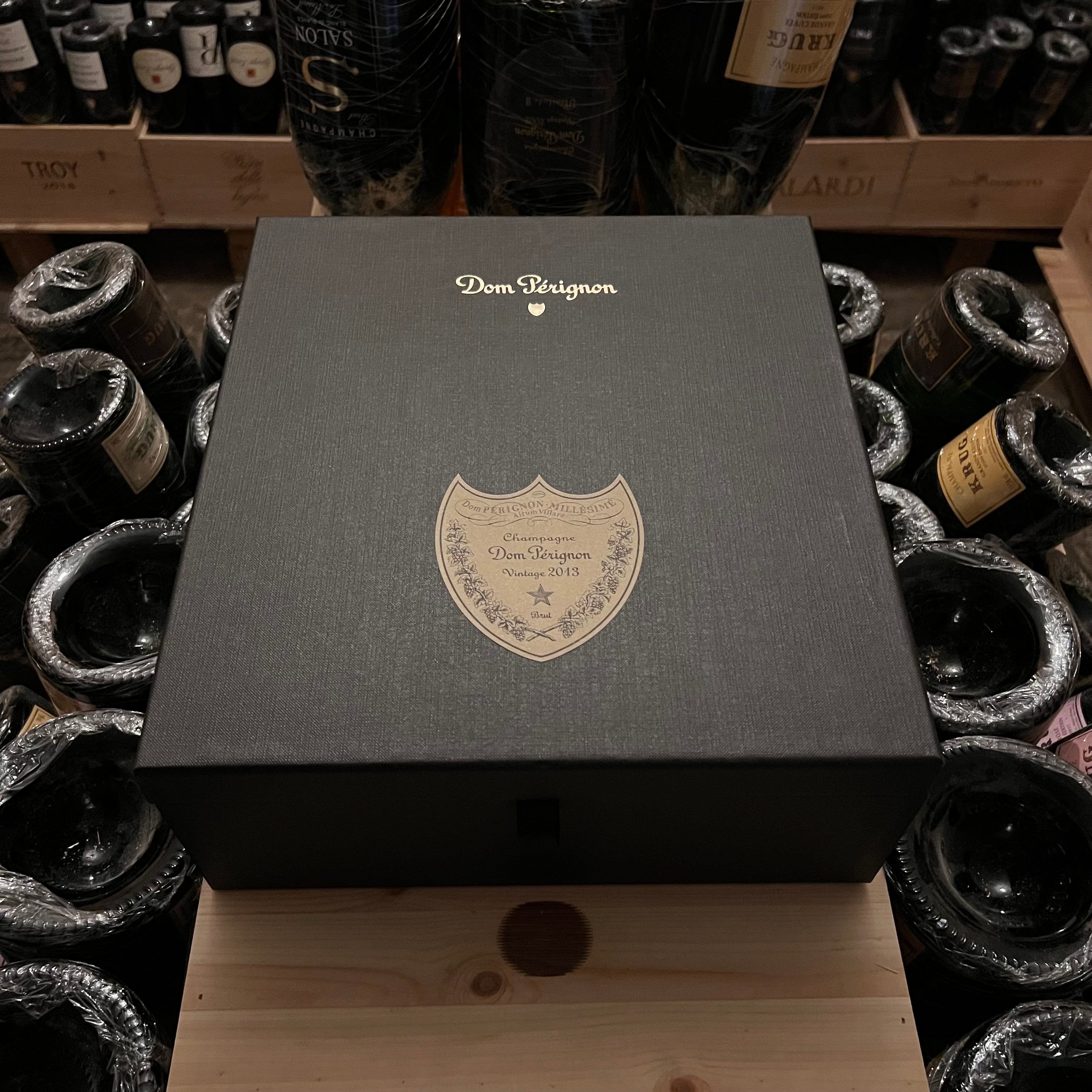 Dom Perignon Vintage 2013 - Cofanetto con 2 Calici Riedel