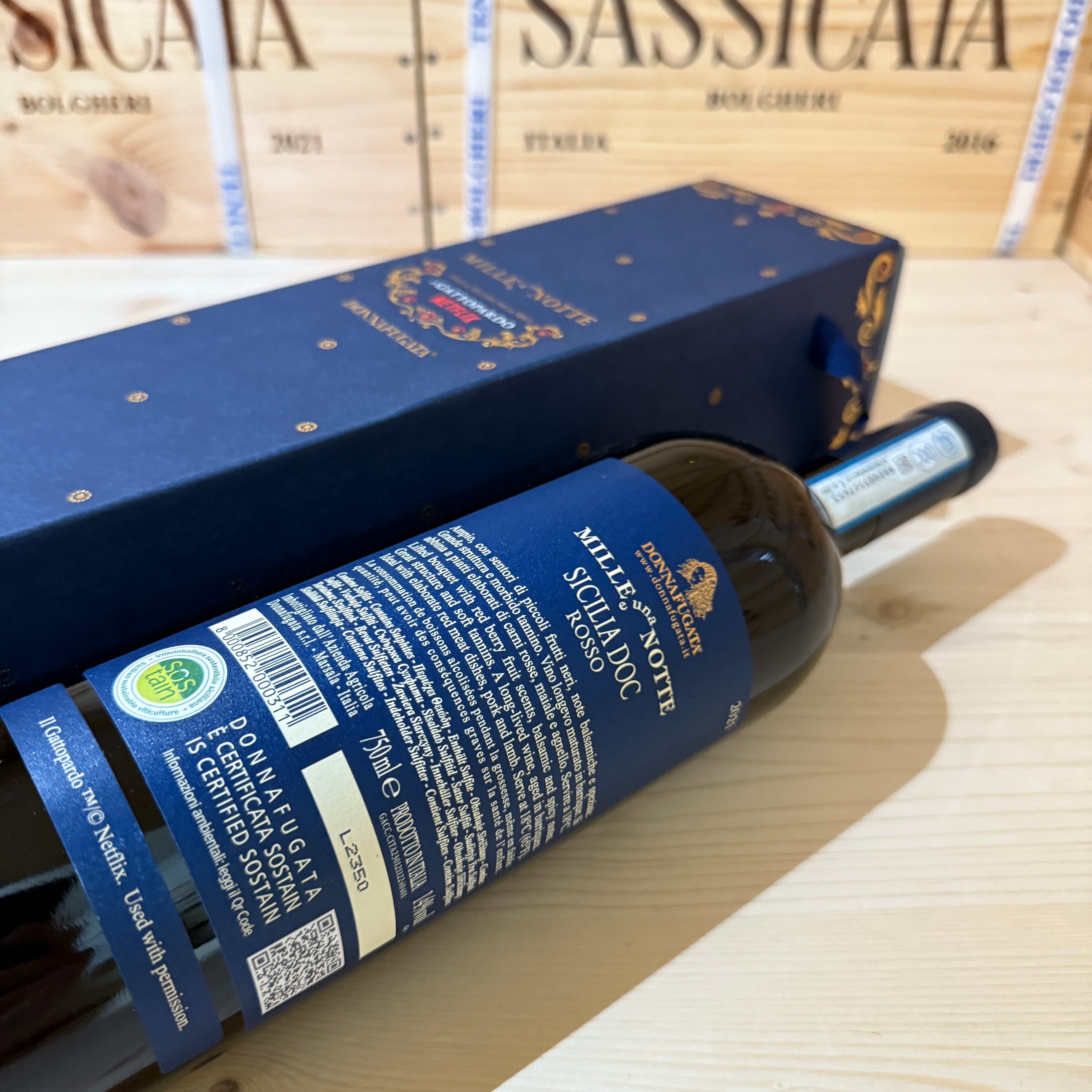 Donnafugata Mille e Una Notte 2021 Special Edition Il Gattopardo - Astucciato