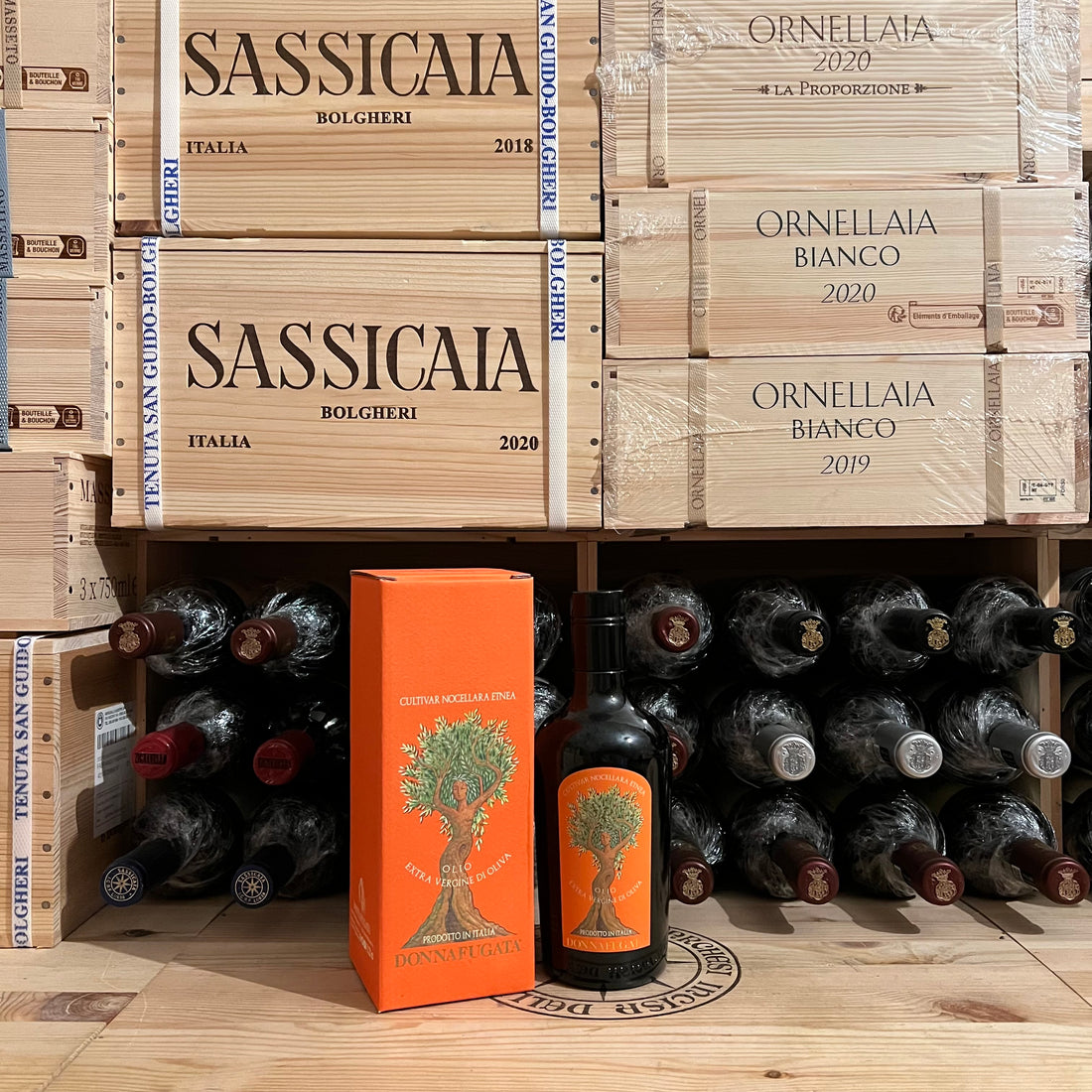 Donnafugata Nocellara Etnea Olio EVO 2023/2024 Astucciato 0,5 l
