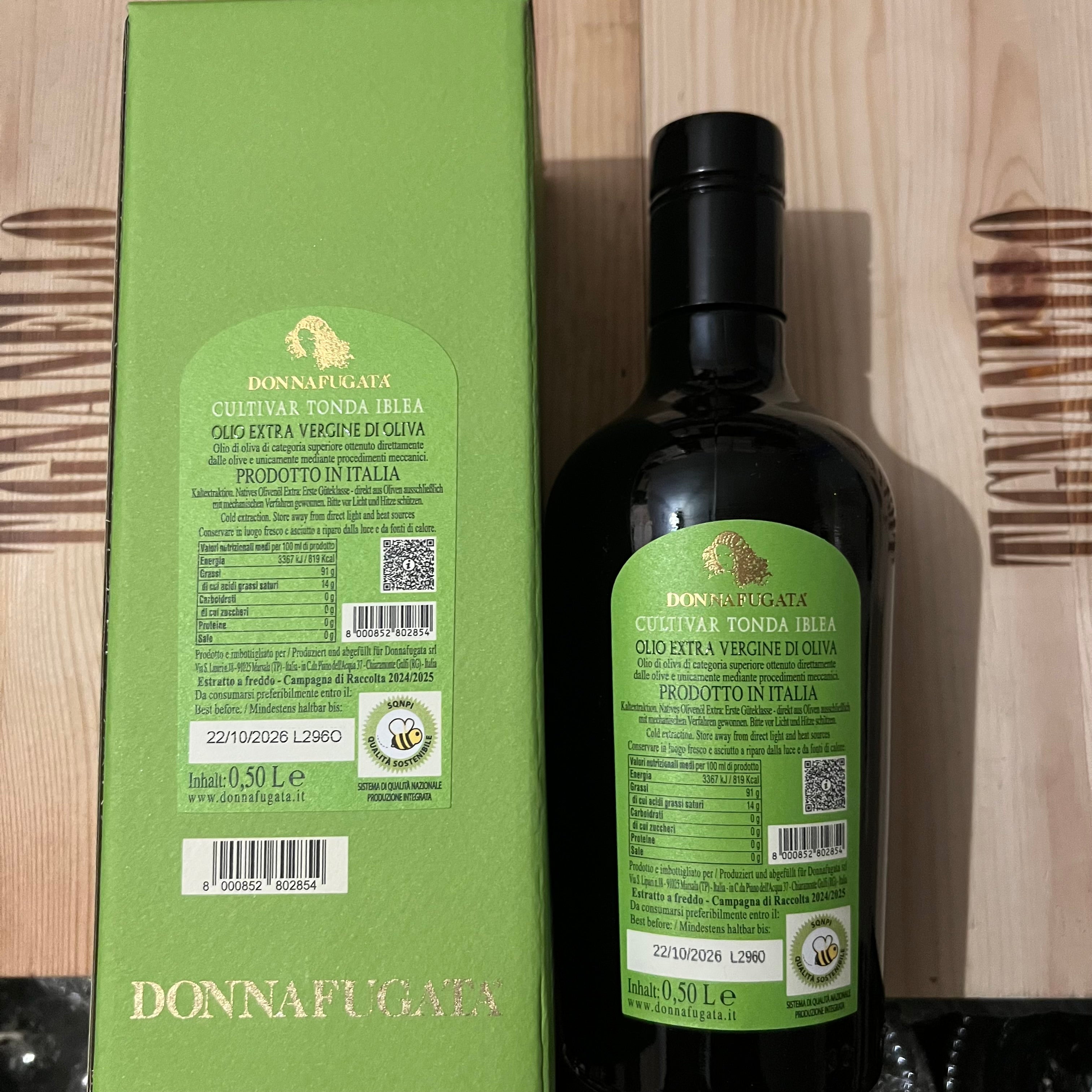 Donnafugata Tonda Iblea Olio EVO 2024 0,5 l Astucciato
