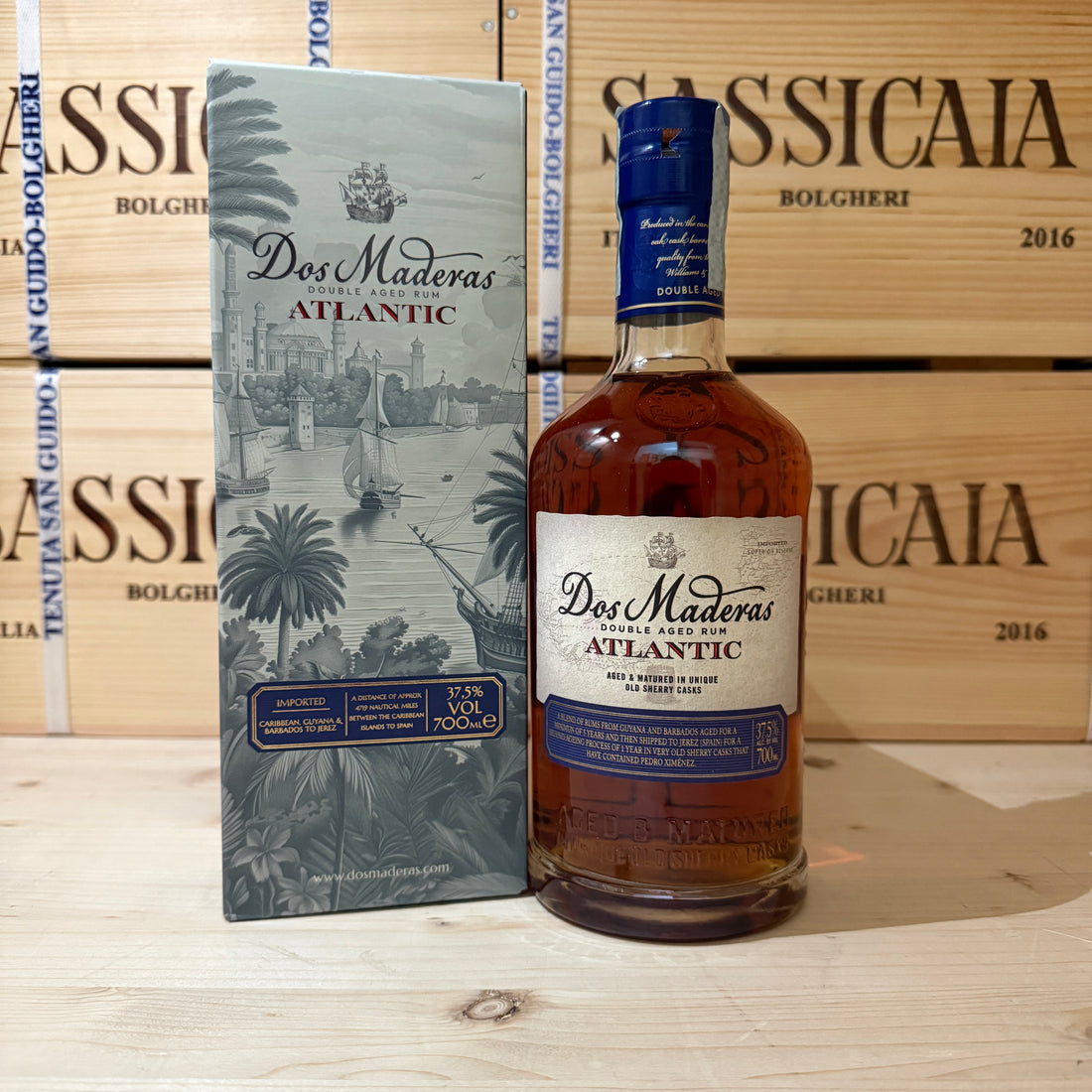 Dos Maderas Atlantic Double Aged Rum 70cl 37.5% Vol. - Astucciato