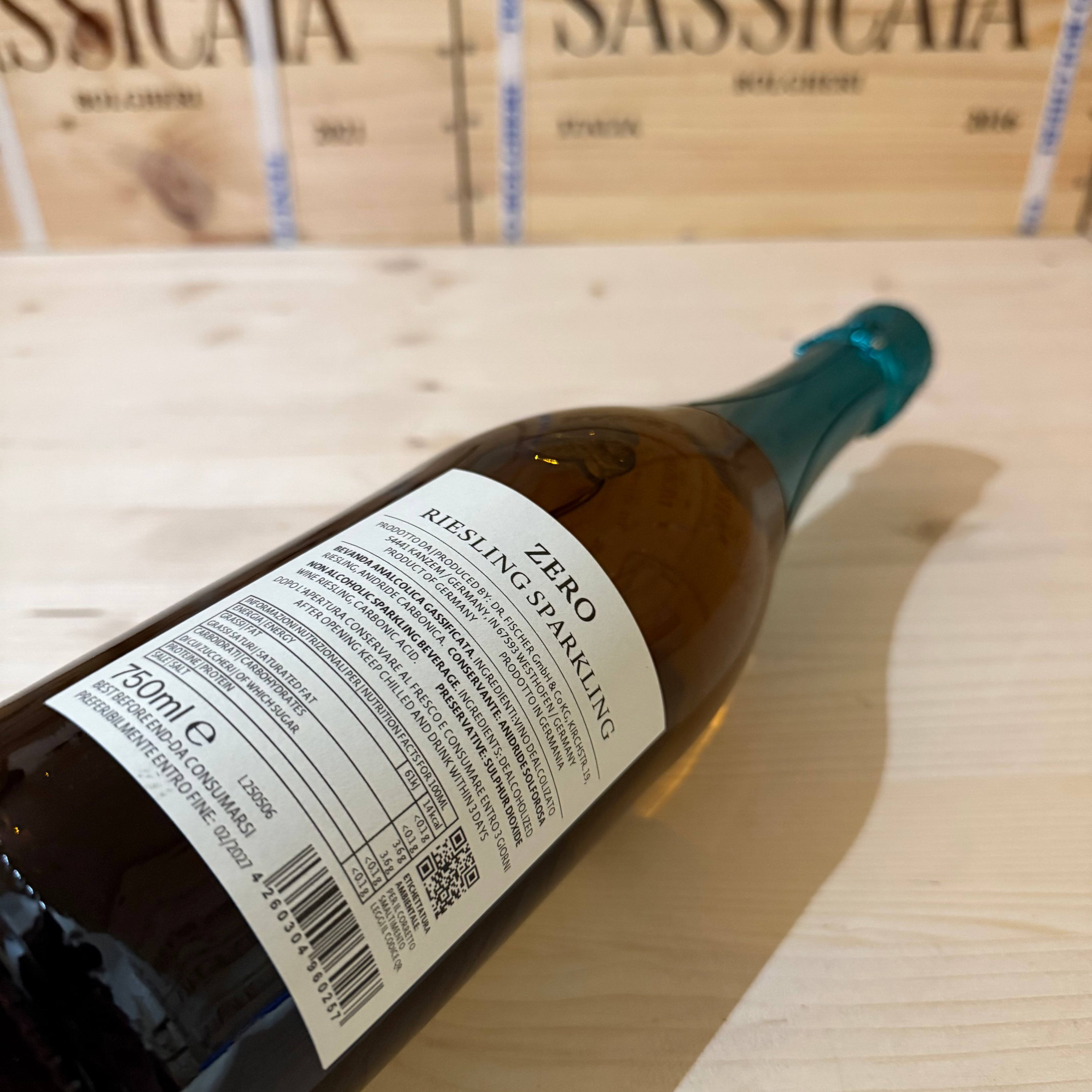 Dr Fischer Zero Riesling Sparkling Alcohol free - Hofstatter