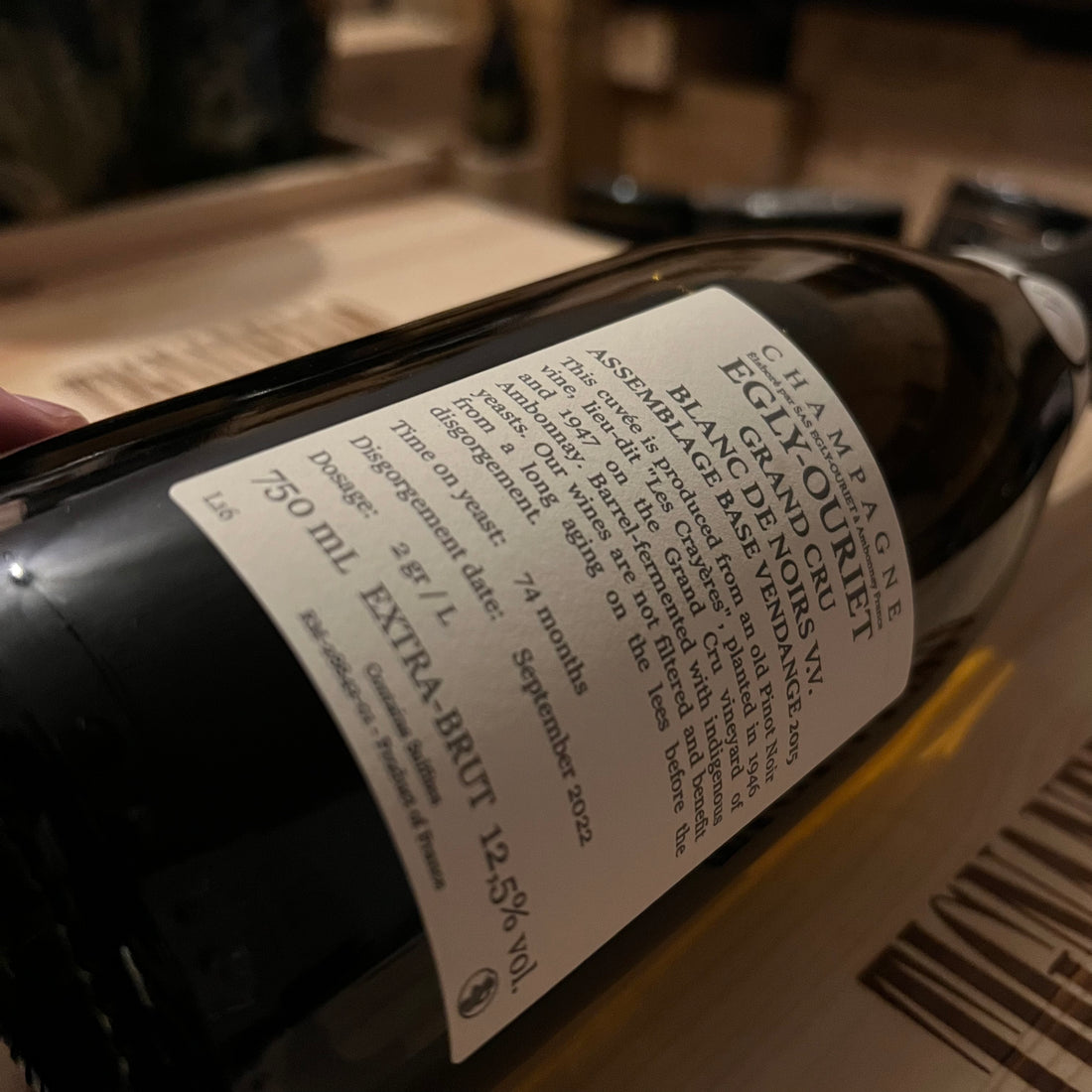 Egly-Ouriet Blanc de Noirs Vieilles Vignes Grand Cru Extra Brut