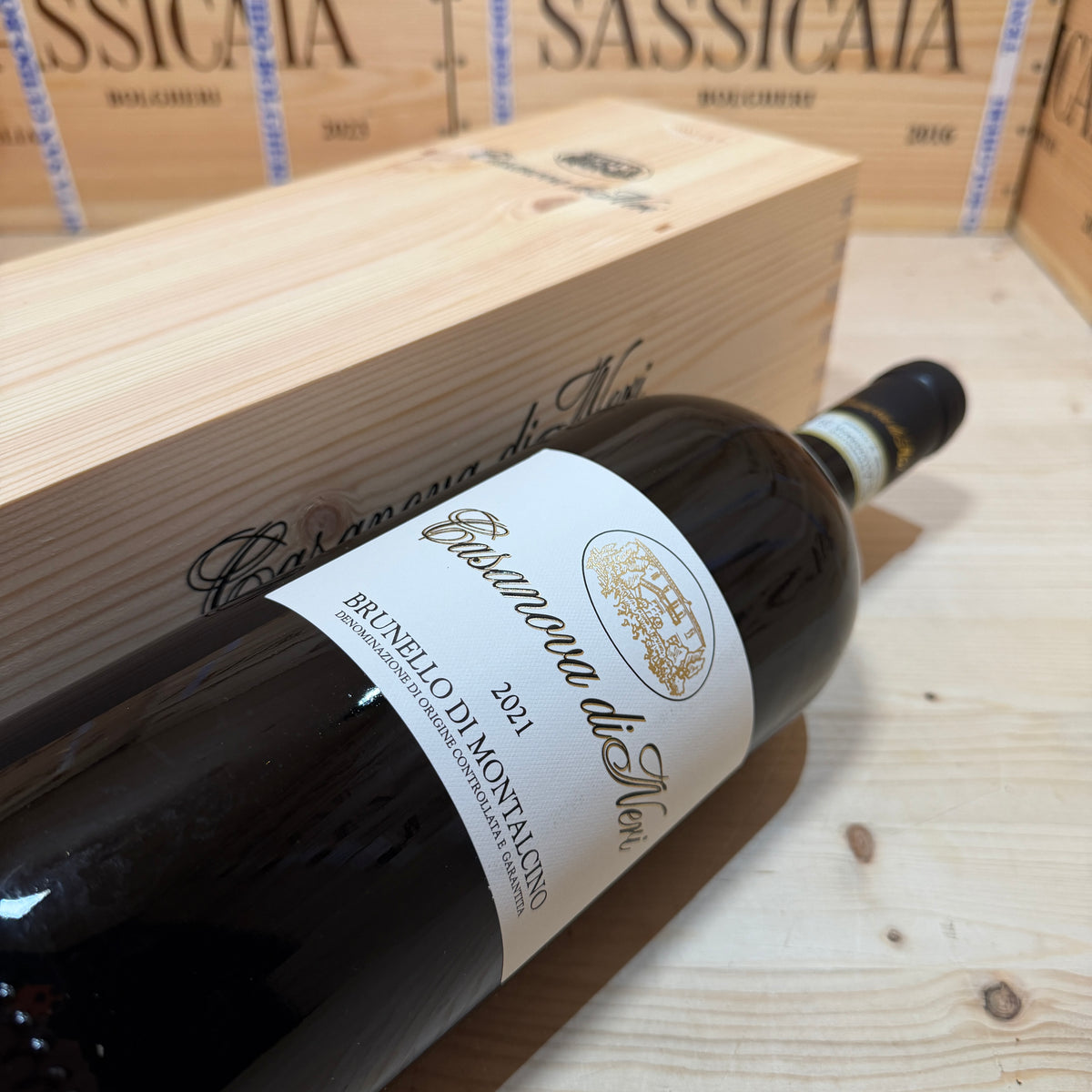 Etichetta Bianca 2021 Magnum Casanova di Neri