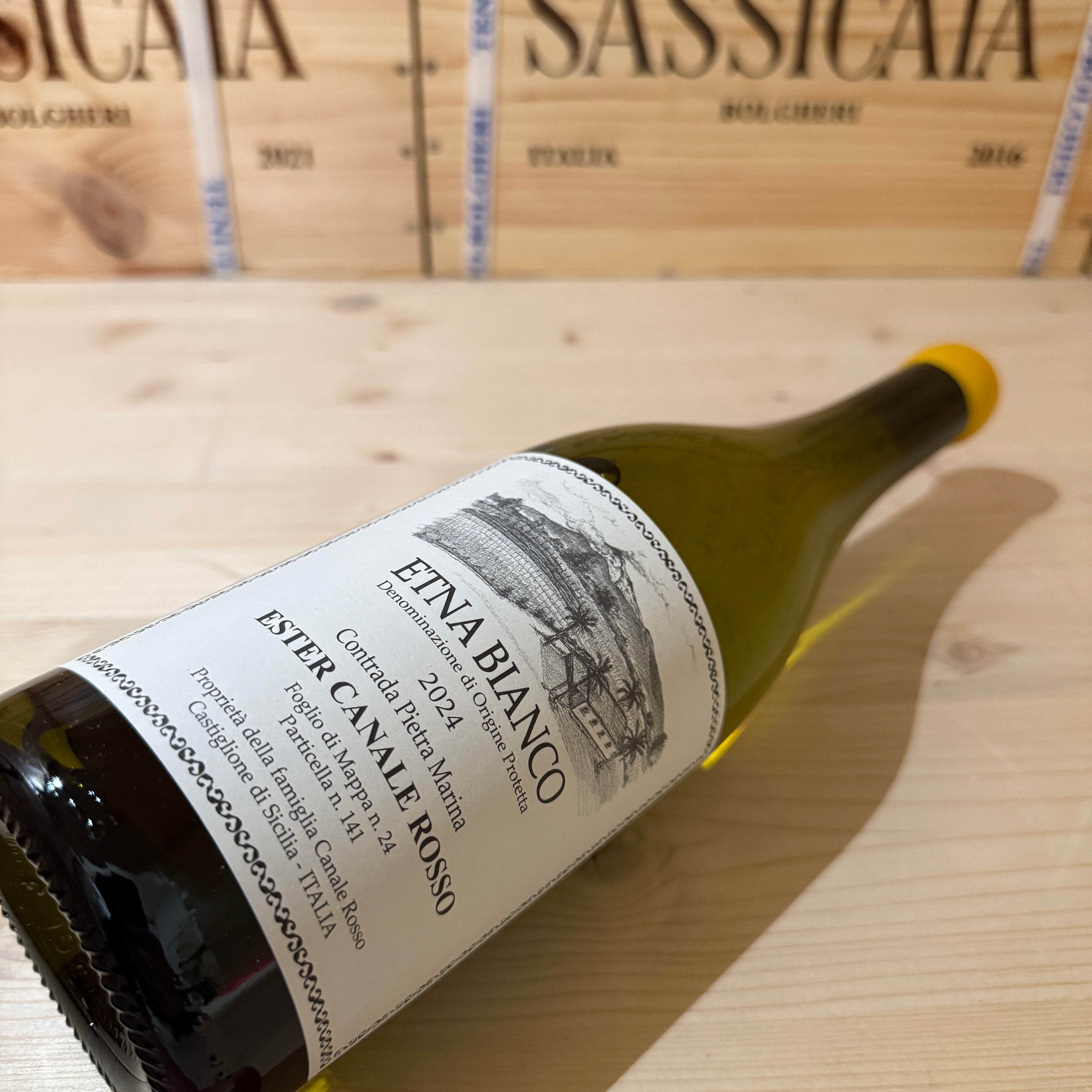 Etna Bianco DOP Contrada Pietra Marina 2024 Ester Canale Rosso