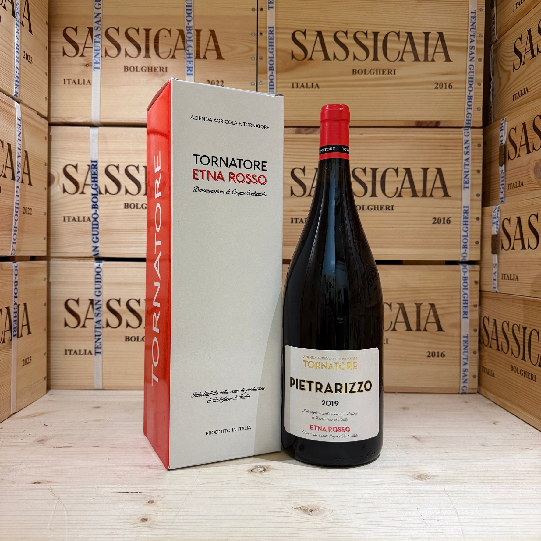 Etna Rosso DOC Pietrarizzo 2019 Magnum Tornatore - Astucciato