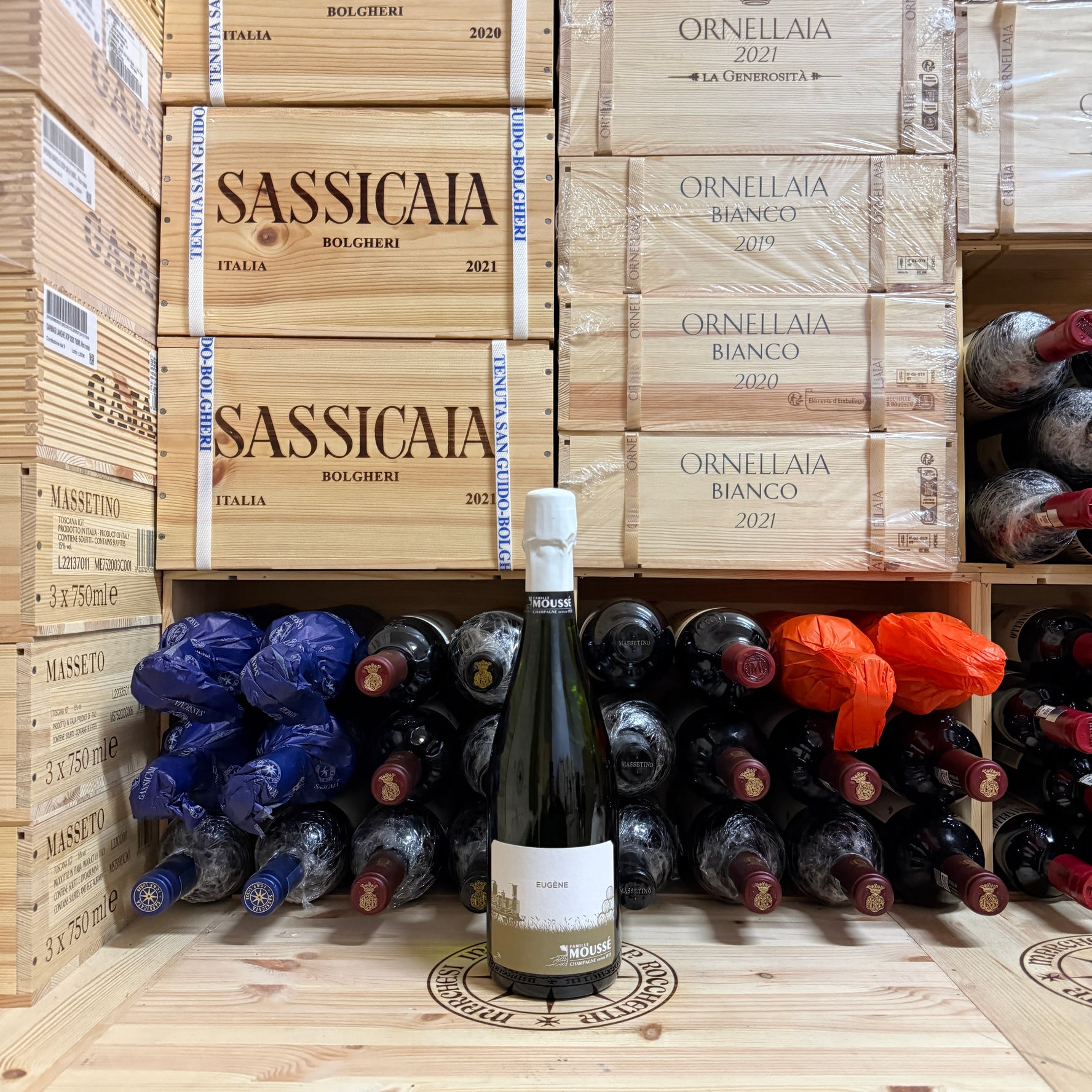 Eugene Blanc de Noirs Extra Brut Mousse Fils