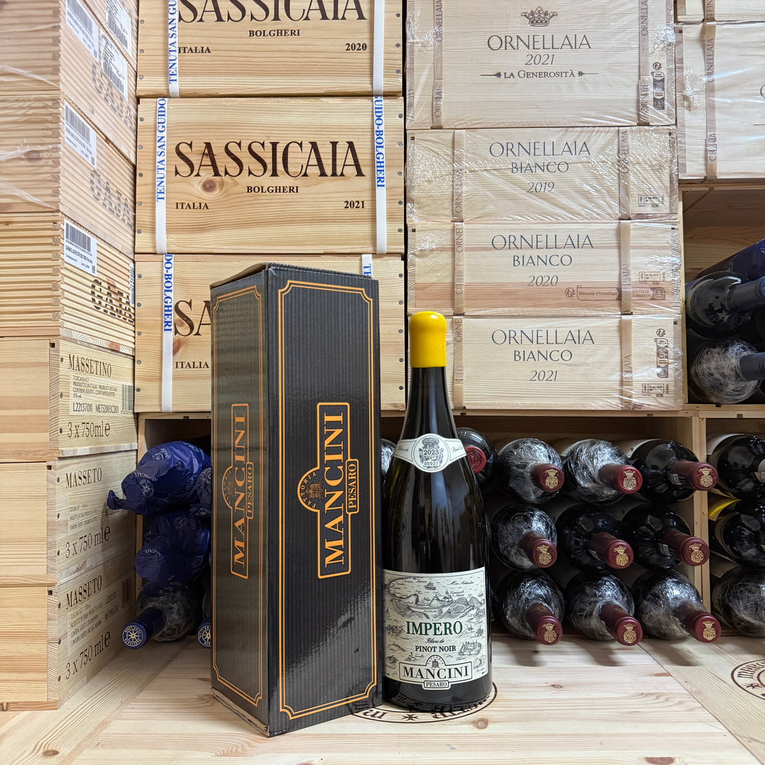 Fattoria Mancini Impero Blanc de Pinot Noir 2023 Magnum Astucciato