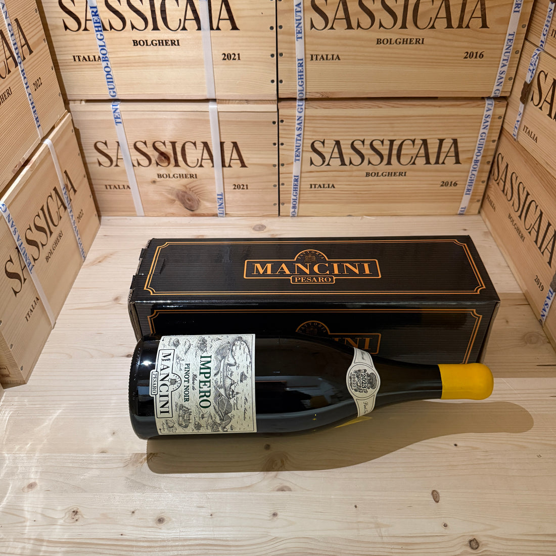 Fattoria Mancini Impero Blanc de Pinot Noir 2023 Magnum Astucciato