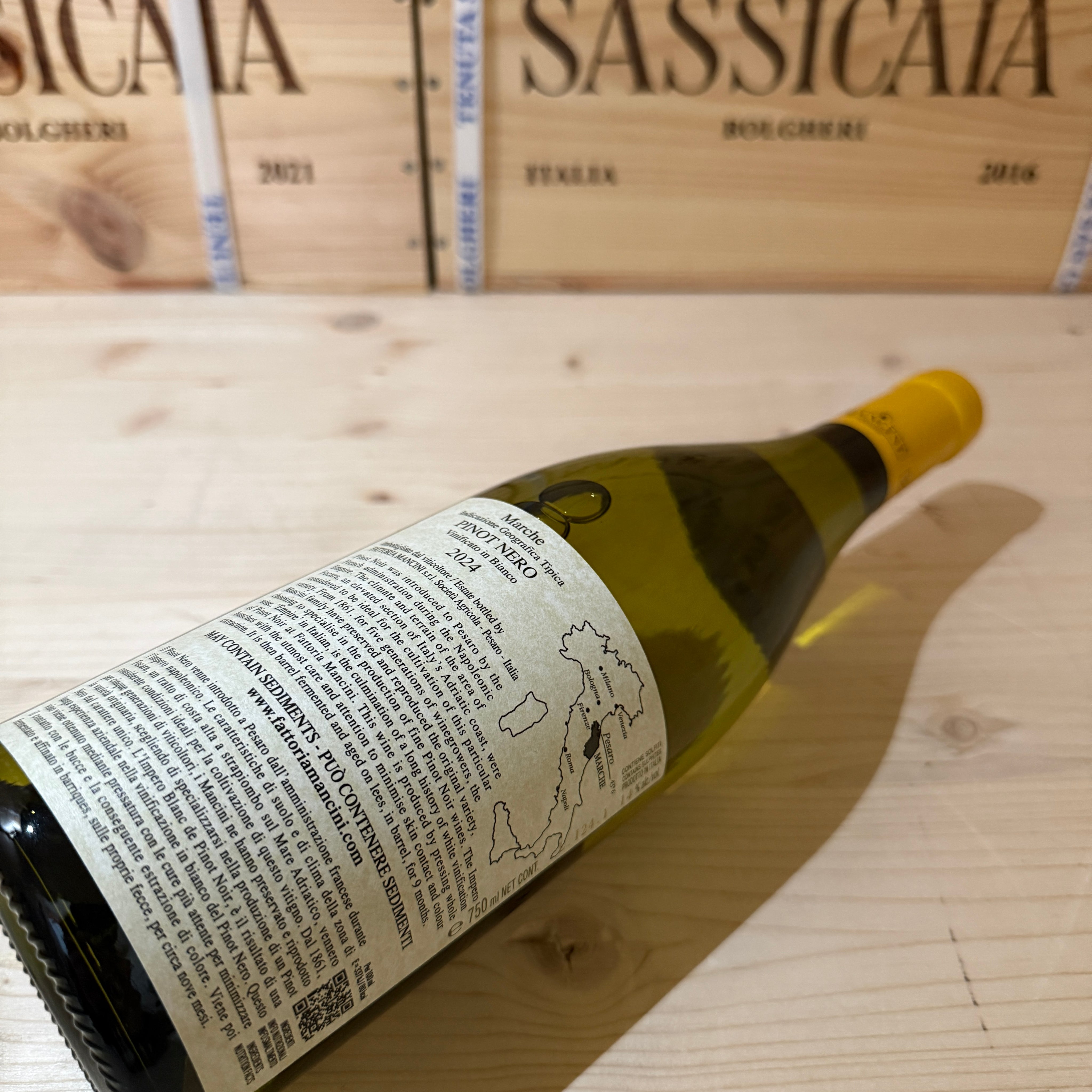 Fattoria Mancini Impero Blanc de Pinot Noir 2024