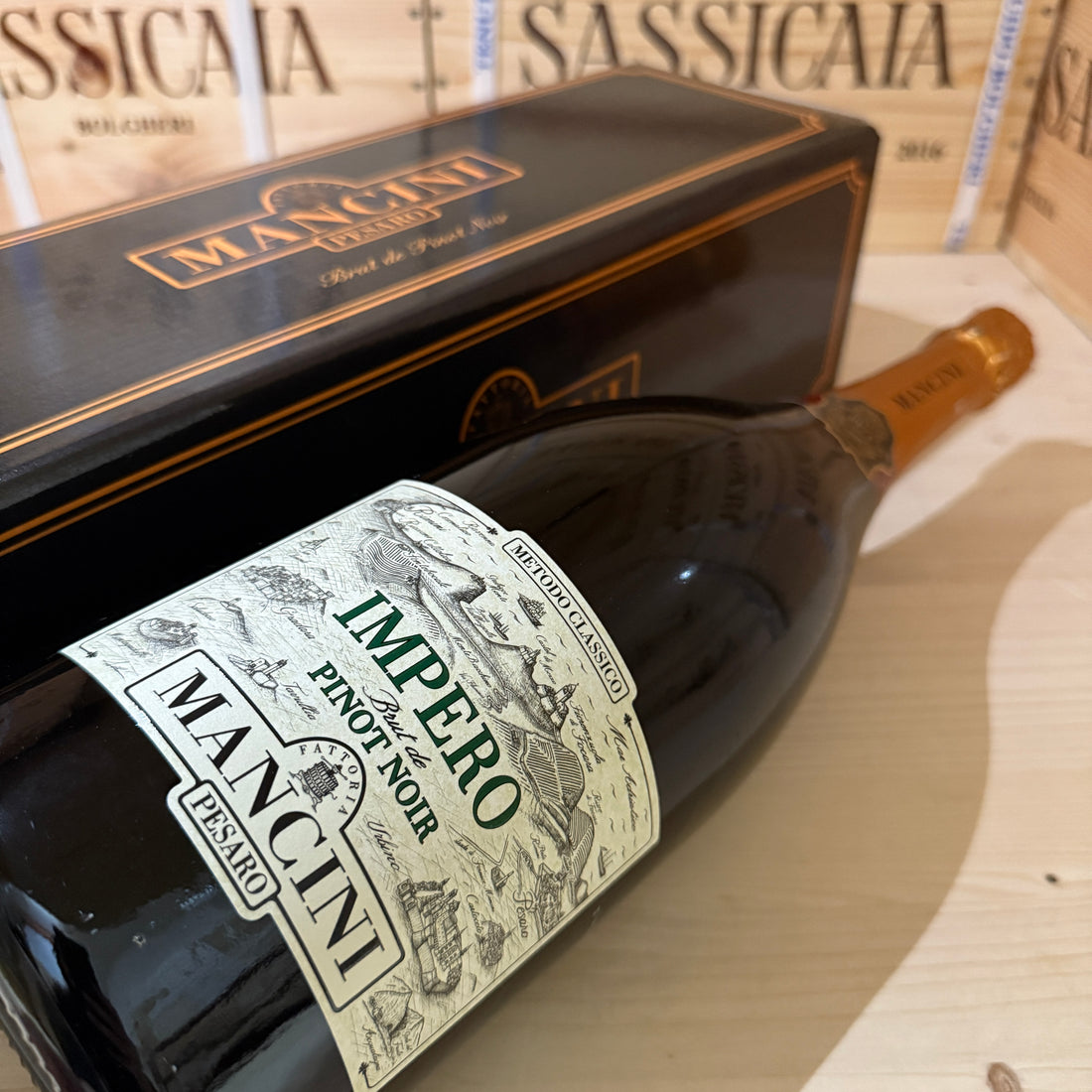Fattoria Mancini Impero Brut Blanc de Pinot Noir Cuvee N. 6 Magnum