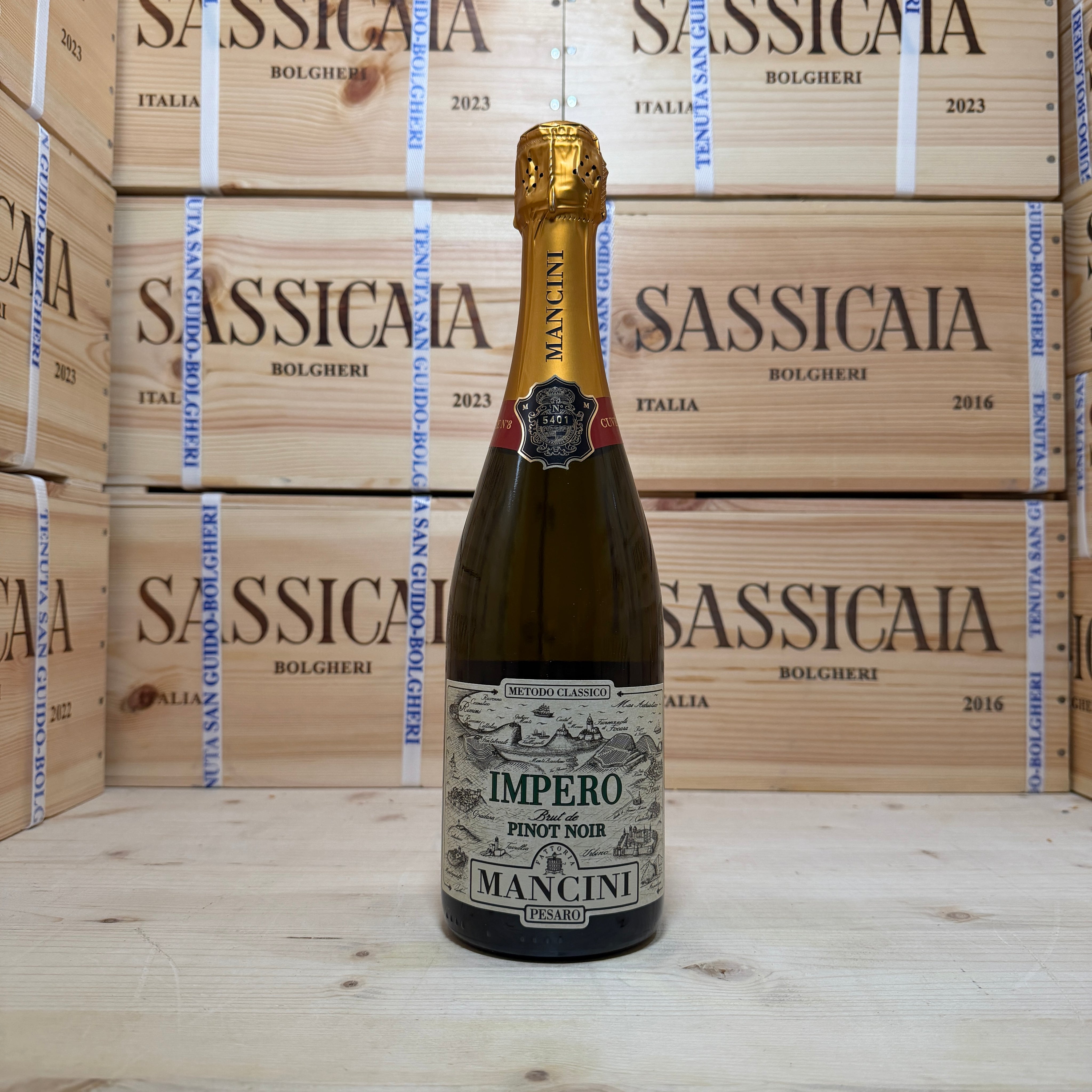 Fattoria Mancini Impero Brut Blanc de Pinot Noir Cuvee N. 8