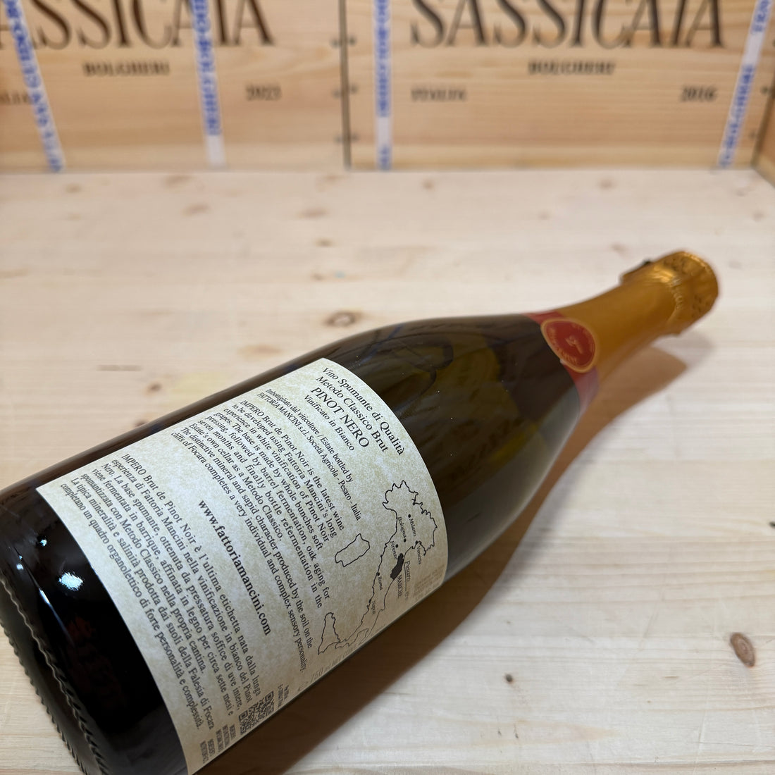 Fattoria Mancini Impero Brut Blanc de Pinot Noir Cuvee N. 8