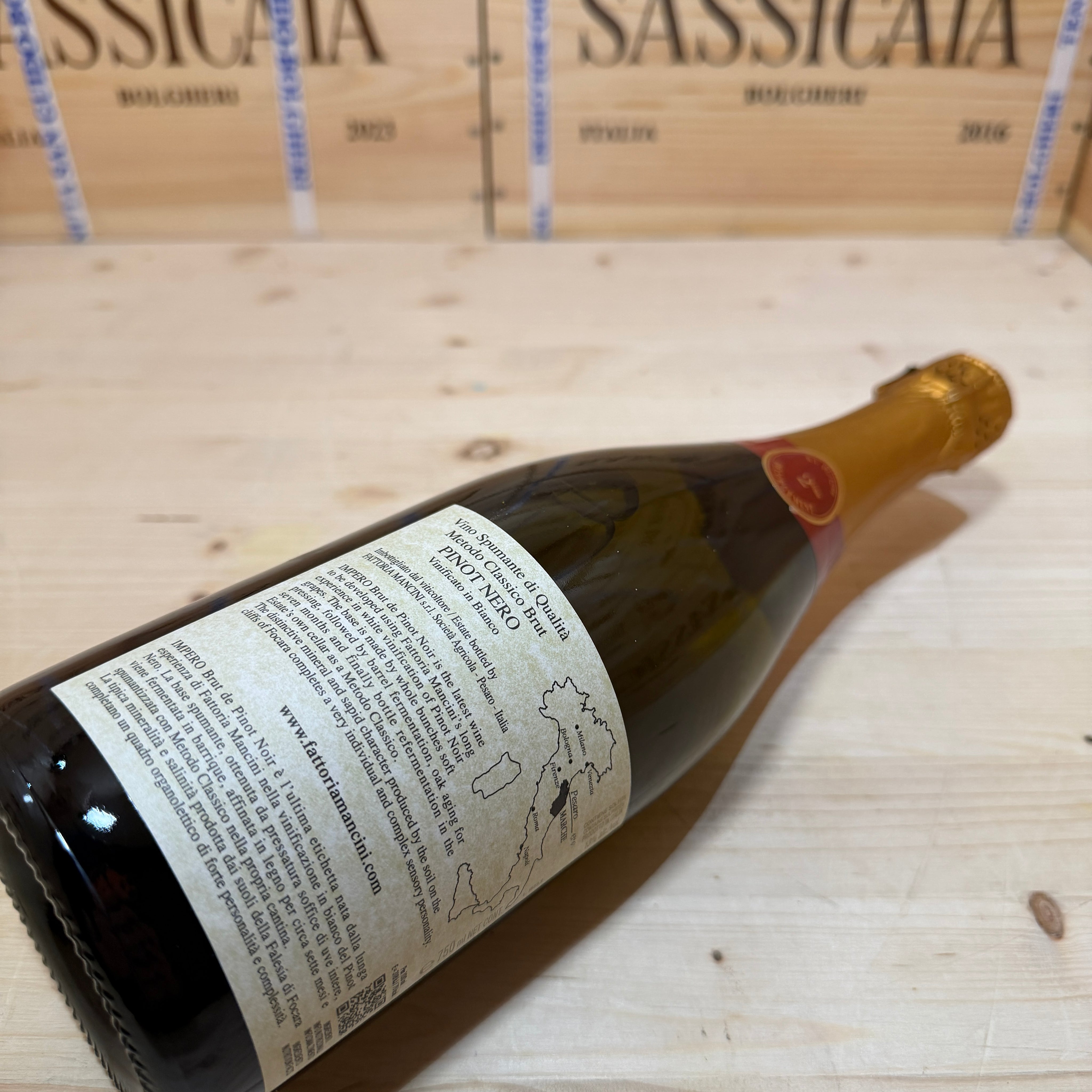 Fattoria Mancini Impero Brut Blanc de Pinot Noir Cuvee N. 8