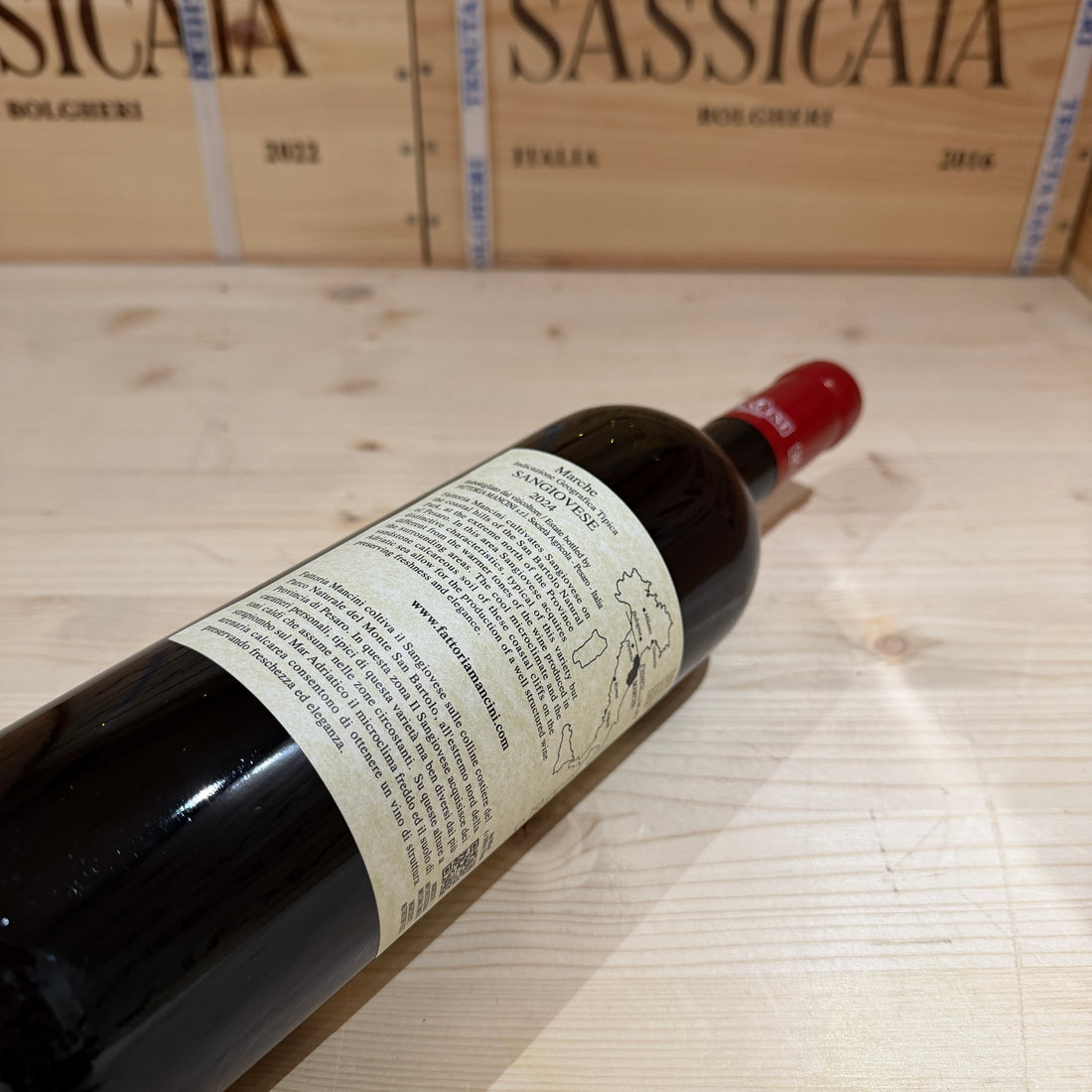 Fattoria Mancini Sangiovese Raje 2024 Marche IGT Rosso