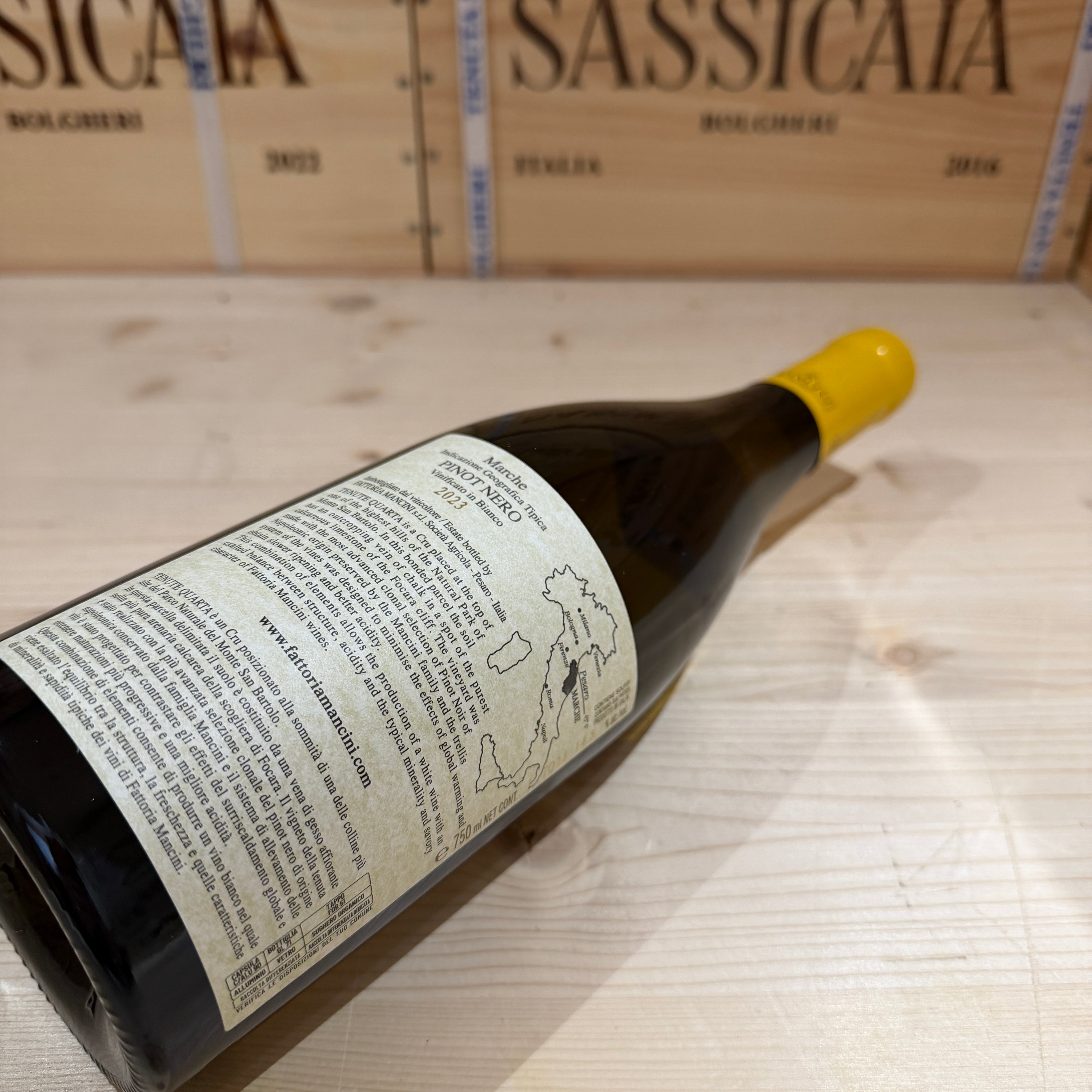 Fattoria Mancini Tenute Quarta Blanc de Pinot Noir 2023
