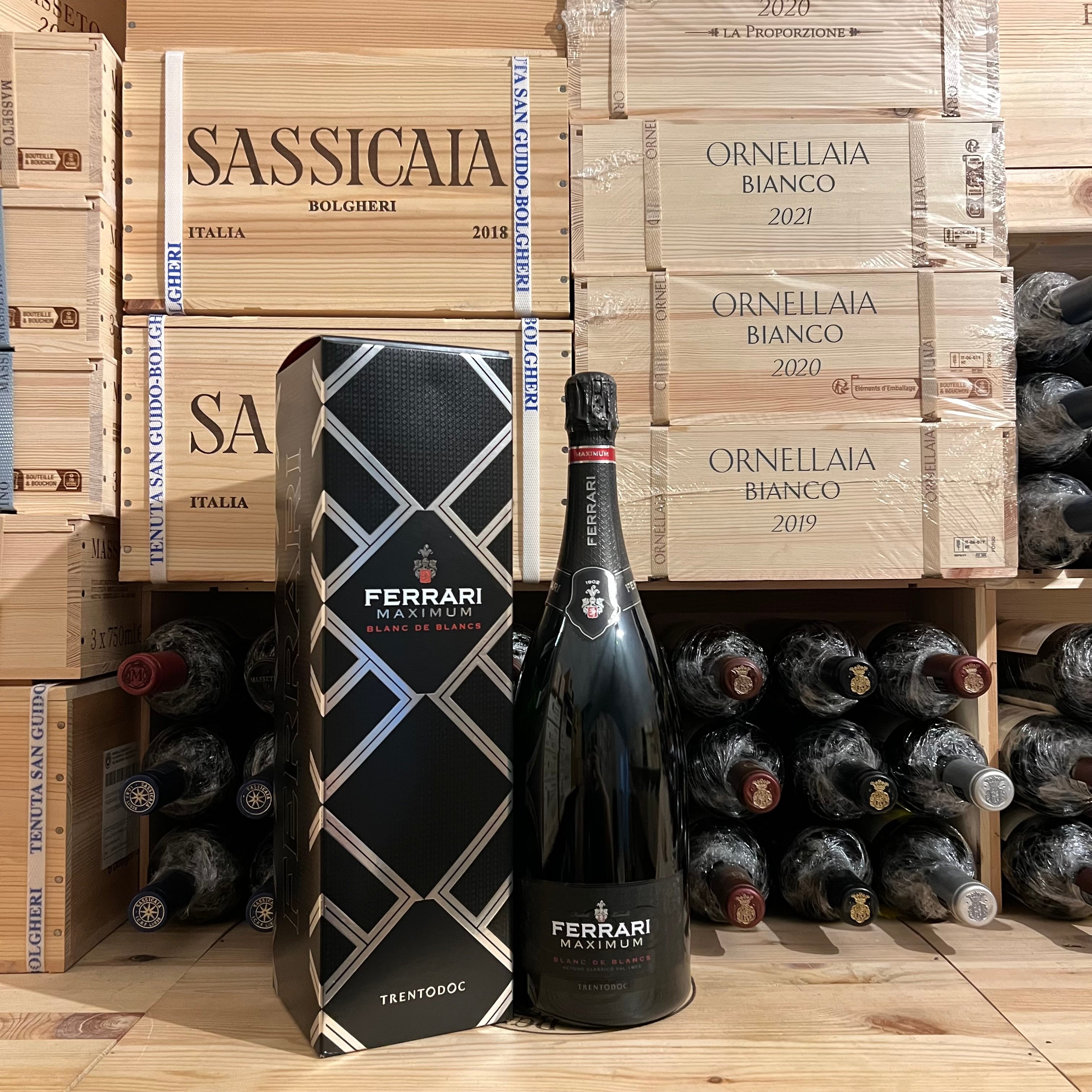 Ferrari Maximum Blanc de Blancs Magnum Astucciato