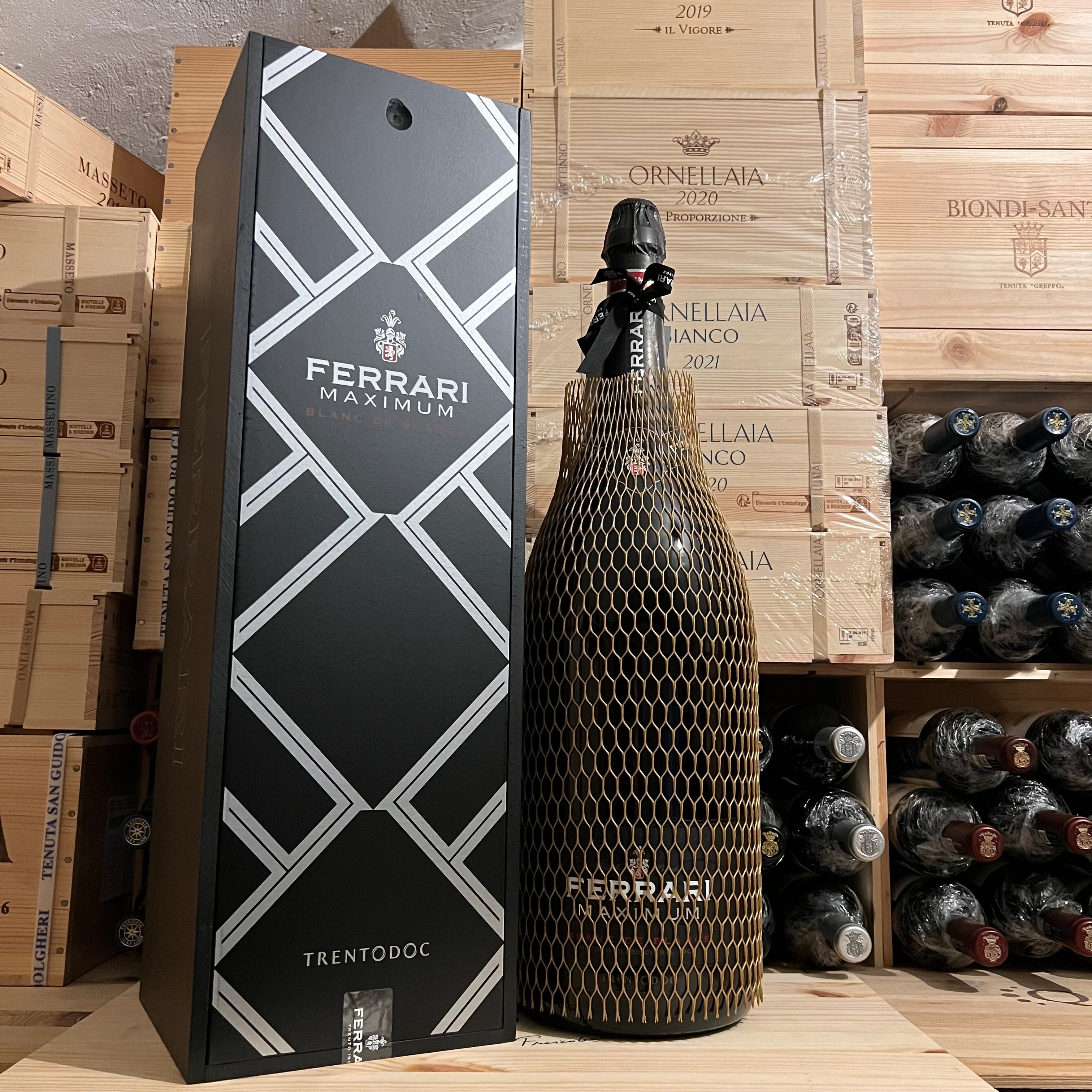 Ferrari Maximum Blanc de Blancs Mathusalem in Cassa Legno - 6 Litri