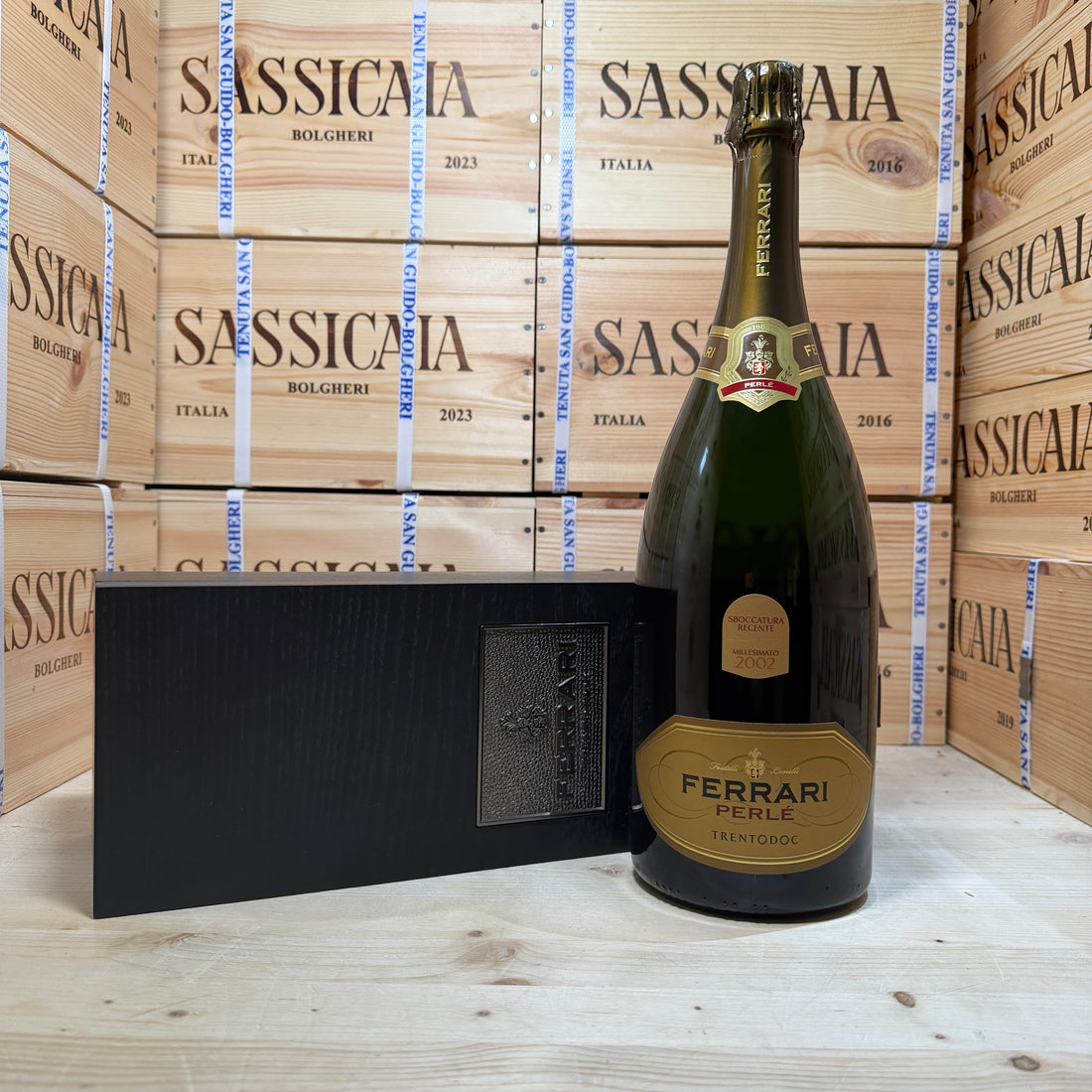 Ferrari Perlè Riserva 2002 Magnum Sboccatura Recente