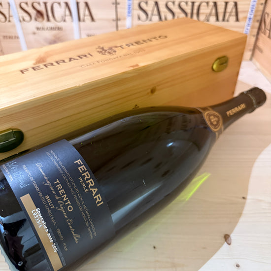 Ferrari Perlè Riserva 2013 Magnum in Cassa Legno - Release 2025