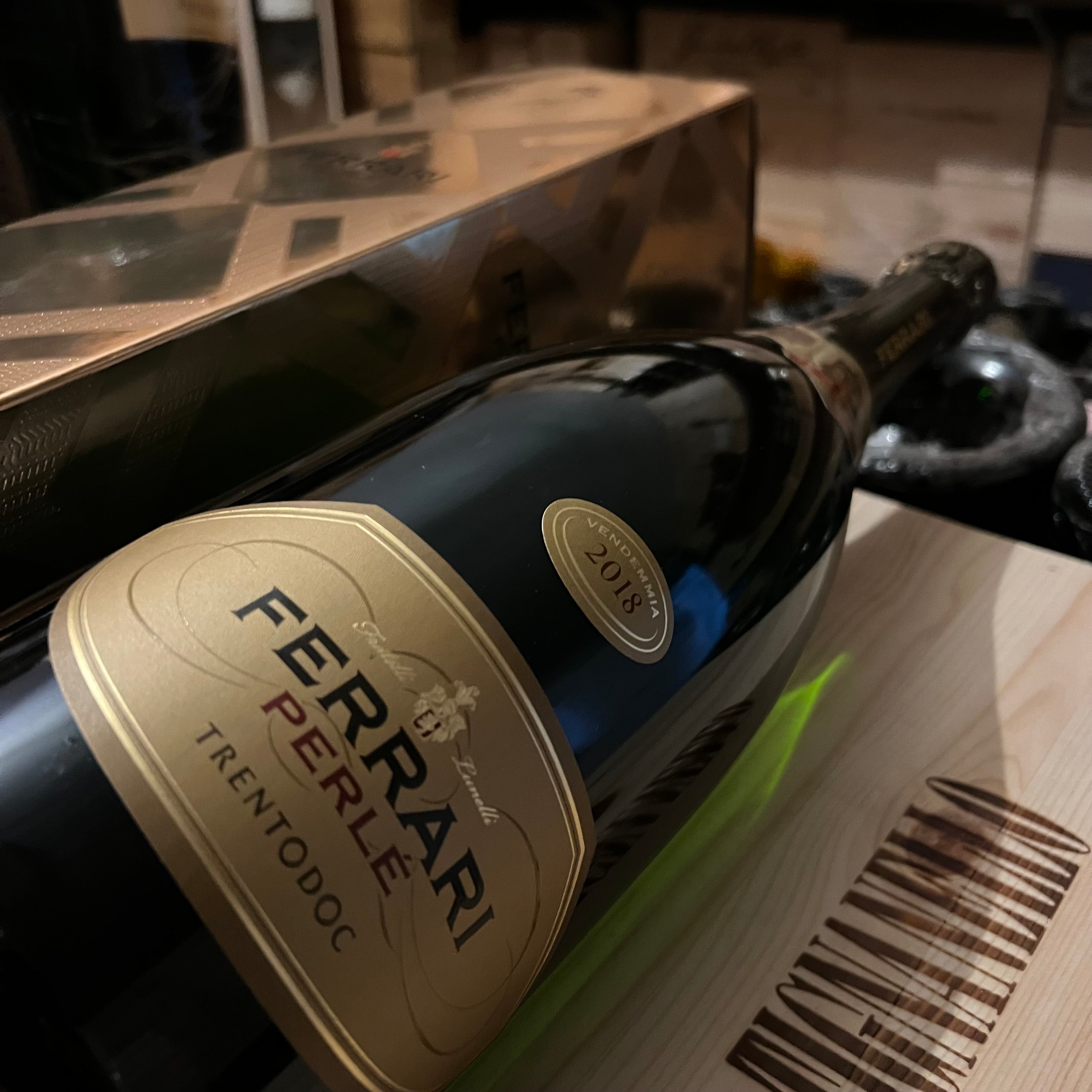 Ferrari Perlè Riserva 2018 Magnum Astucciato