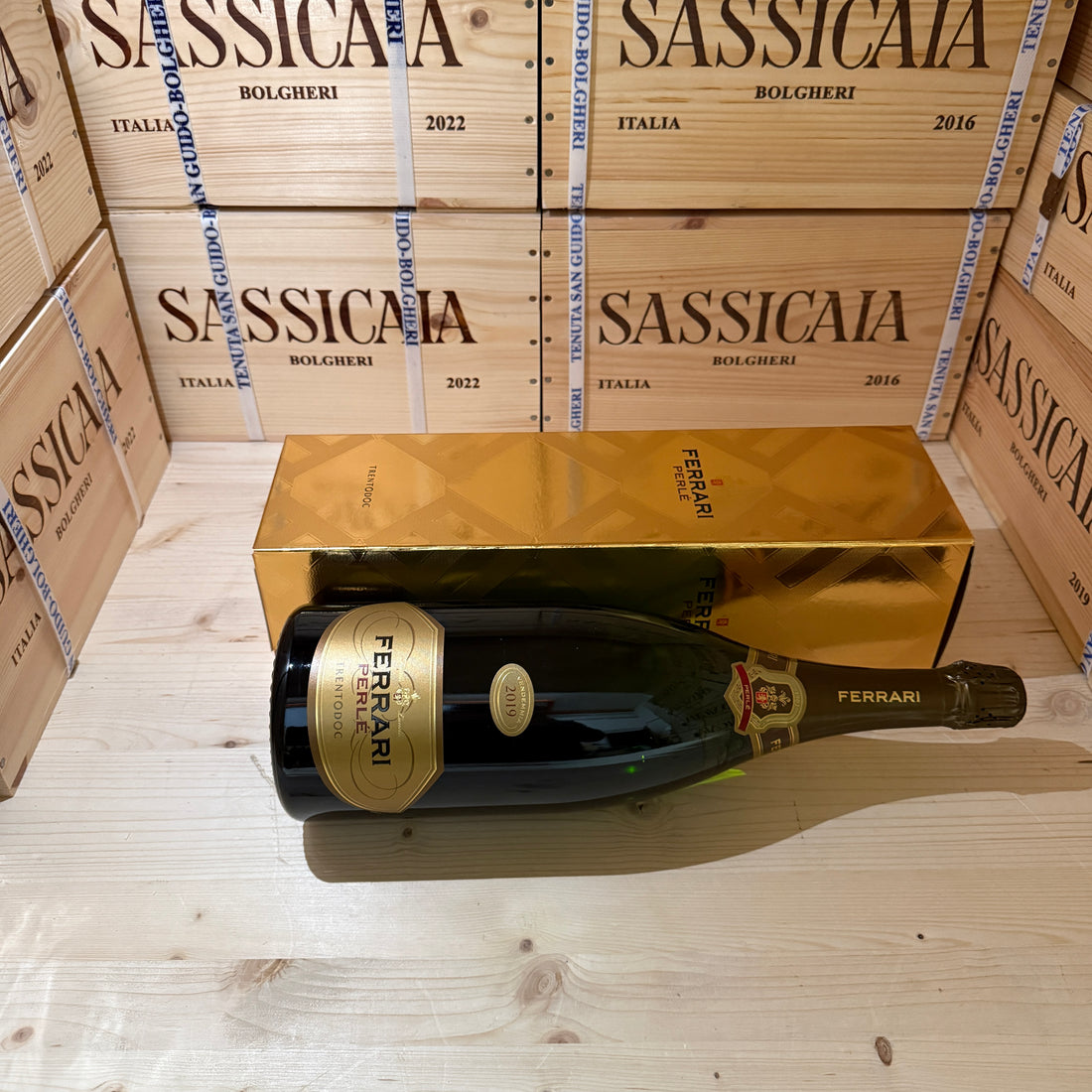 Ferrari Perlè Riserva 2019 Magnum Astucciato