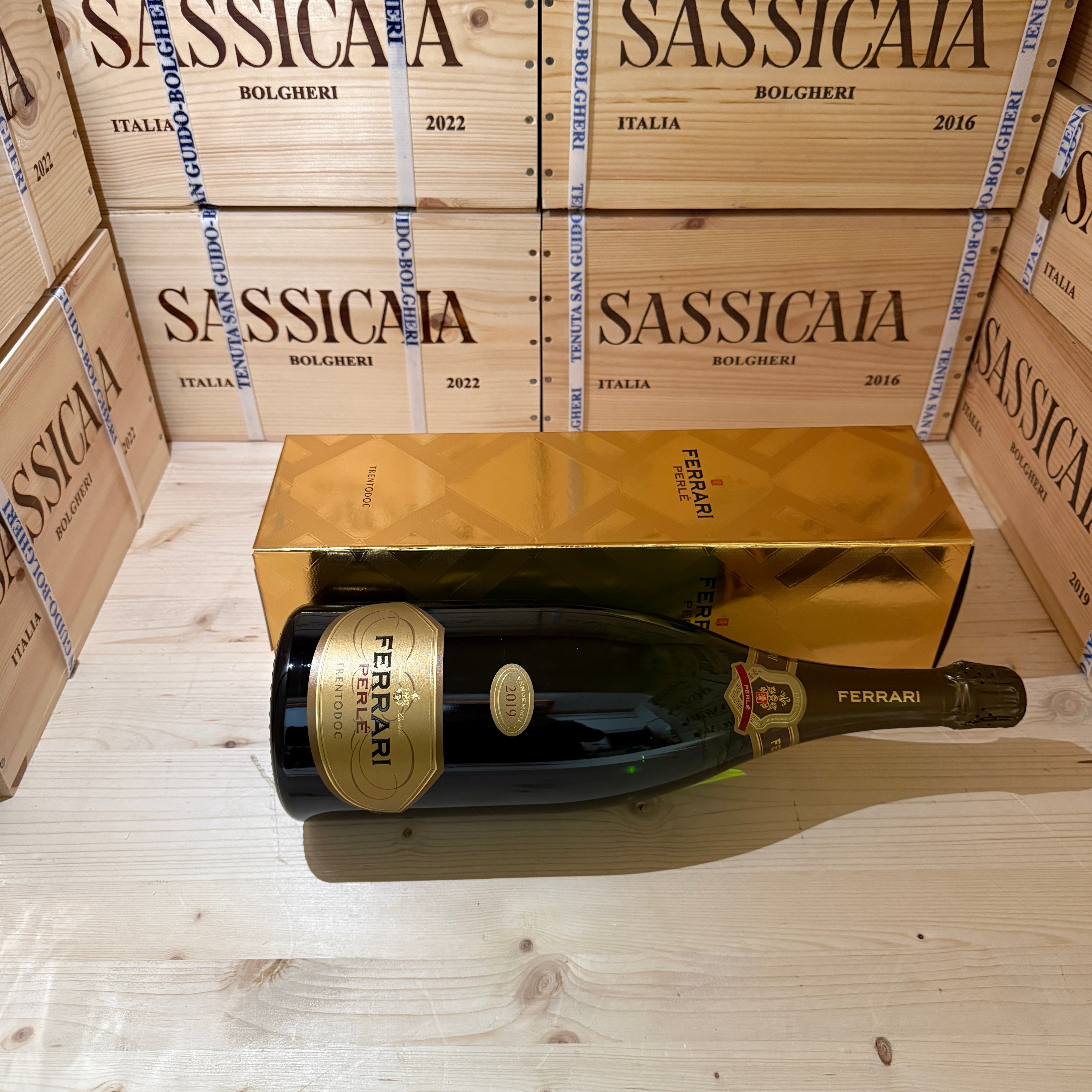 Ferrari Perlè Riserva 2019 Magnum Astucciato