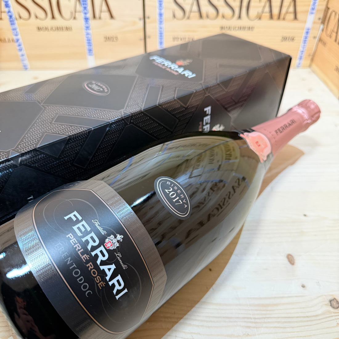 Ferrari Perle Rose Riserva 2017 Magnum