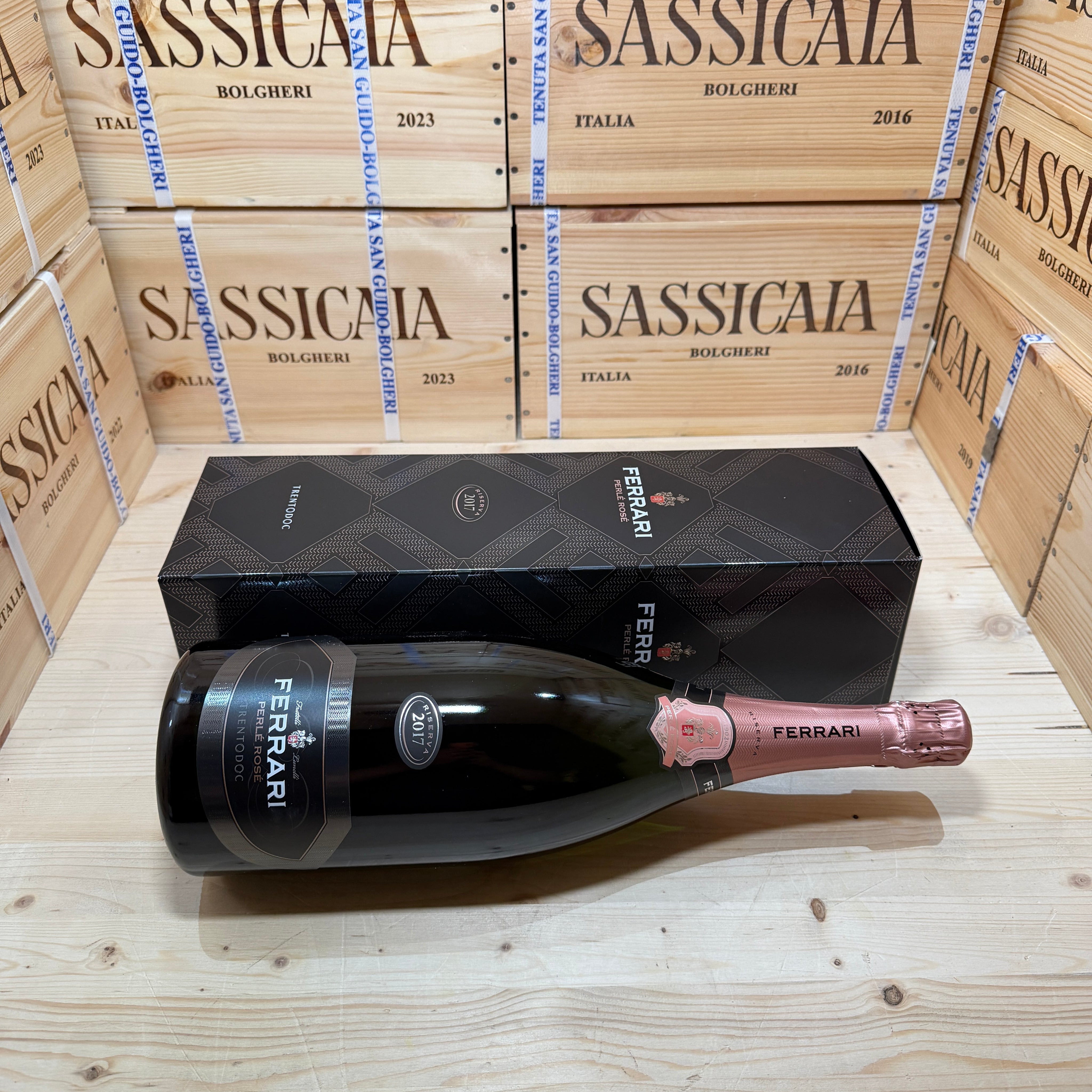 Ferrari Perle Rose Riserva 2017 Magnum