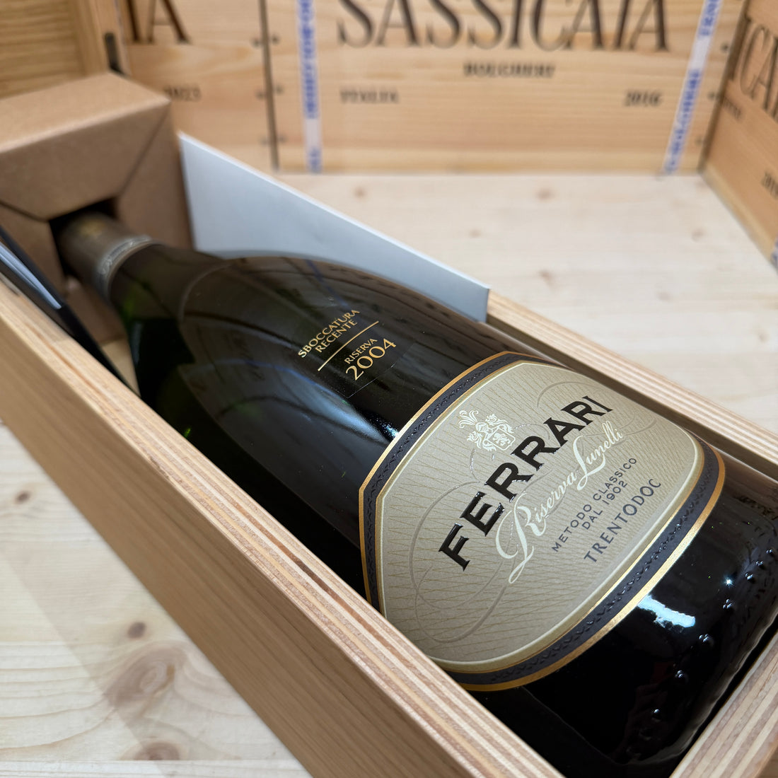 Ferrari Riserva Lunelli 2004 Magnum Sboccatura Recente