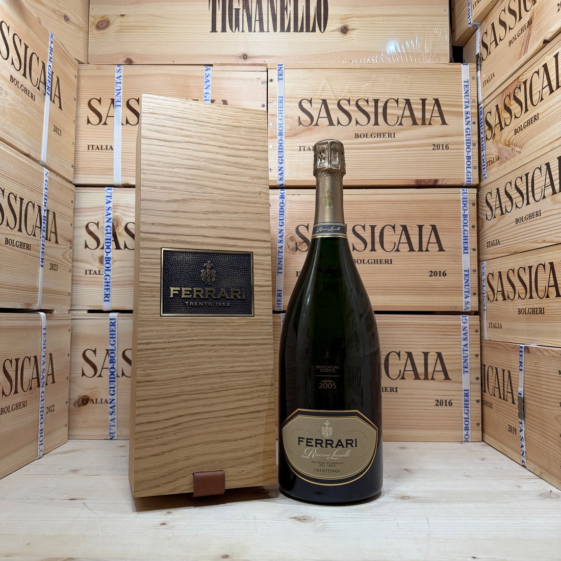 Ferrari Riserva Lunelli 2005 Magnum Sboccatura Recente