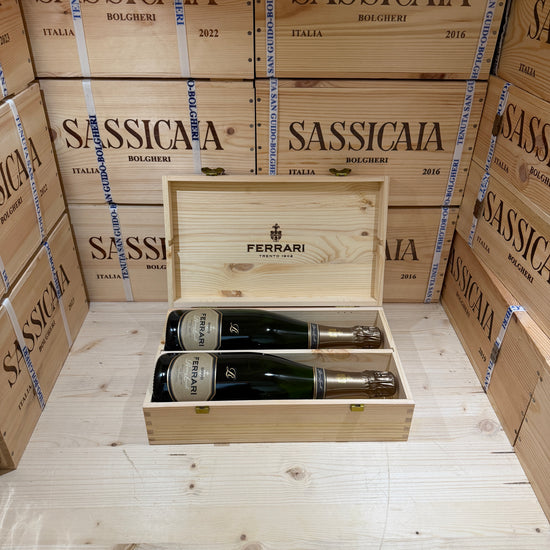 Ferrari Riserva Lunelli 2009 - Cassa Legno 2 Bottiglie - Release 2026