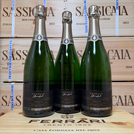 Ferrari Riserva Lunelli 2009 - Cassa Legno 3 Bottiglie