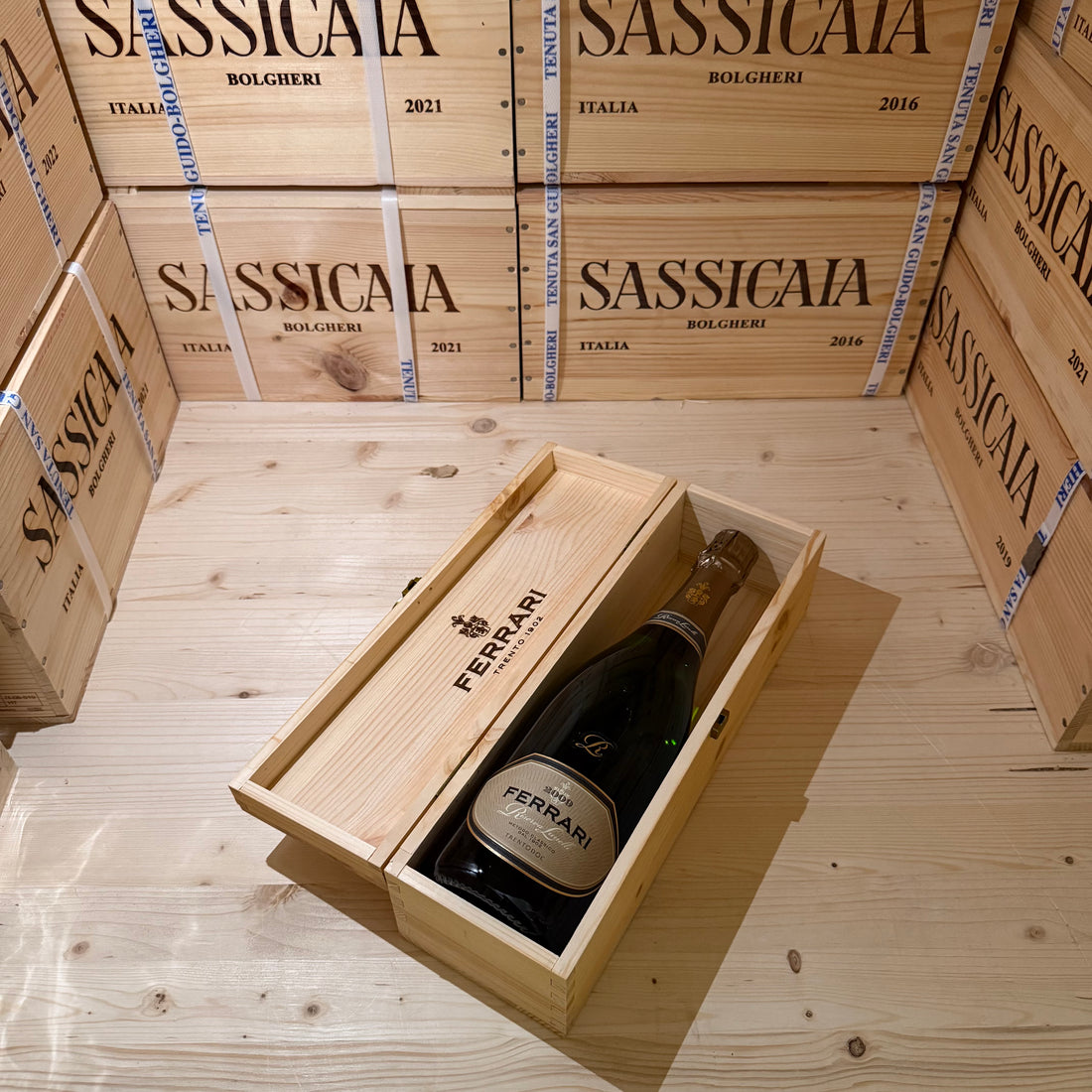 Ferrari Riserva Lunelli 2009 in Cassa Legno - Release 2025