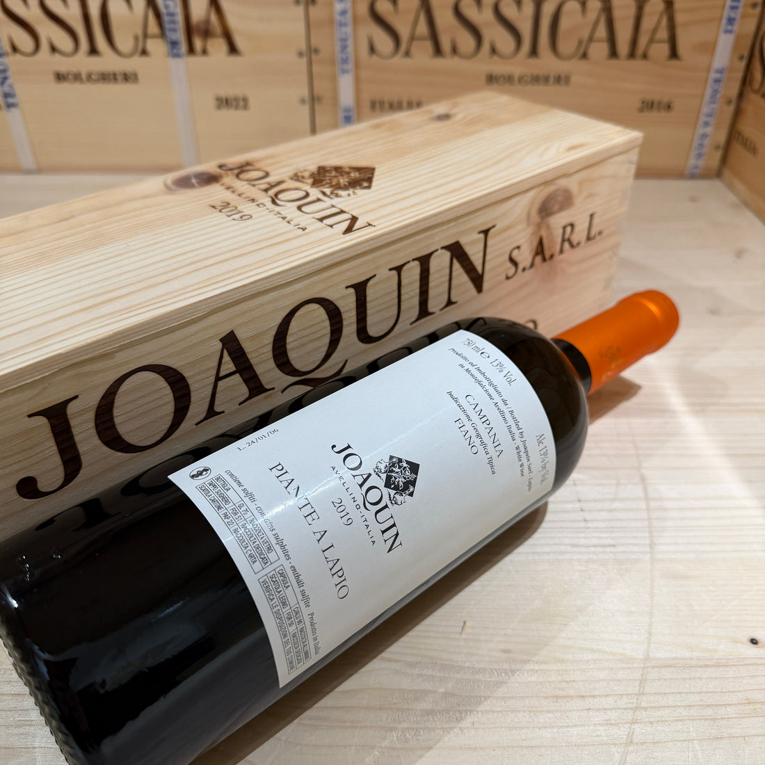 Fiano Piante a Lapio 2019 Joaquin - in Cassa Legno