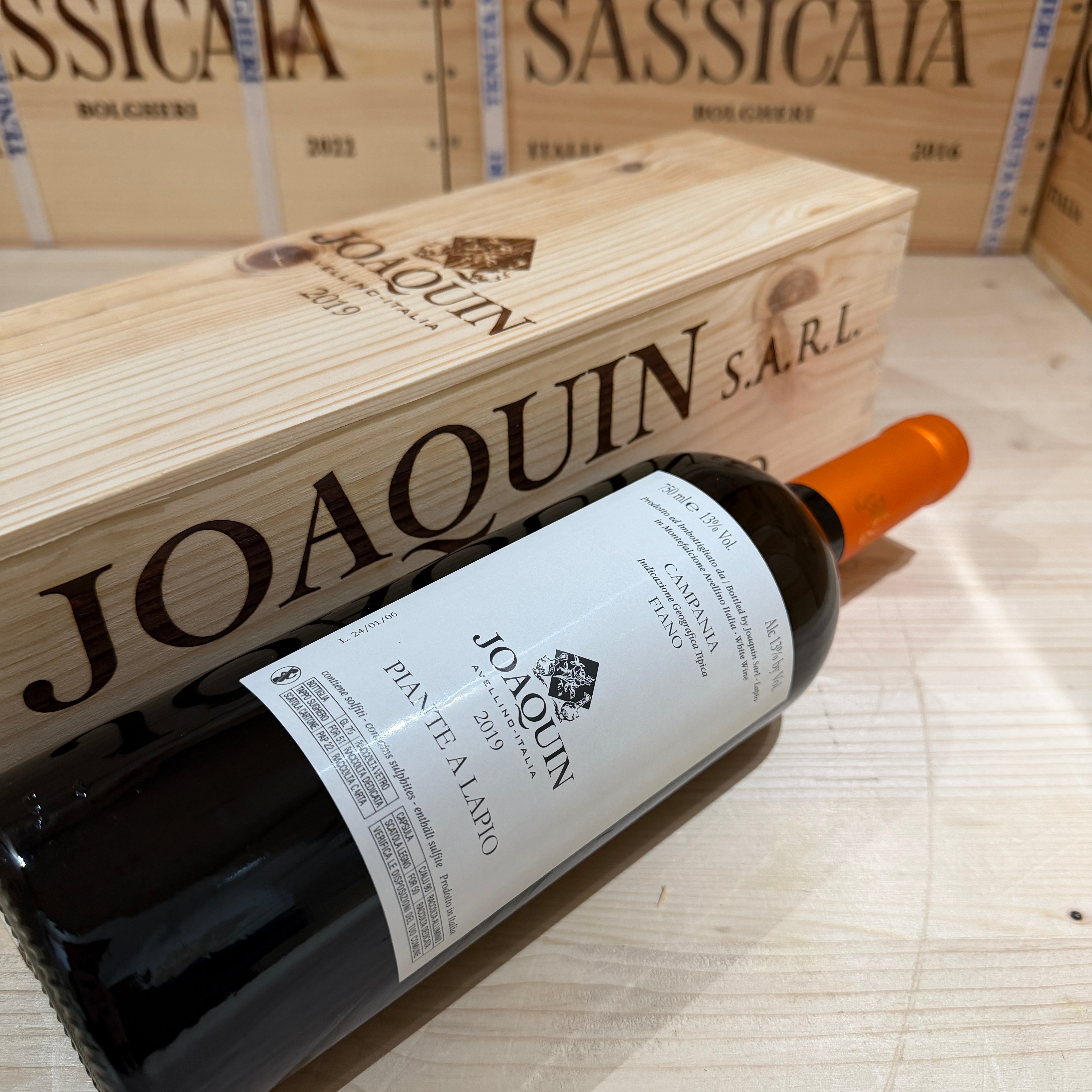 Fiano Piante a Lapio 2019 Joaquin - in Cassa Legno