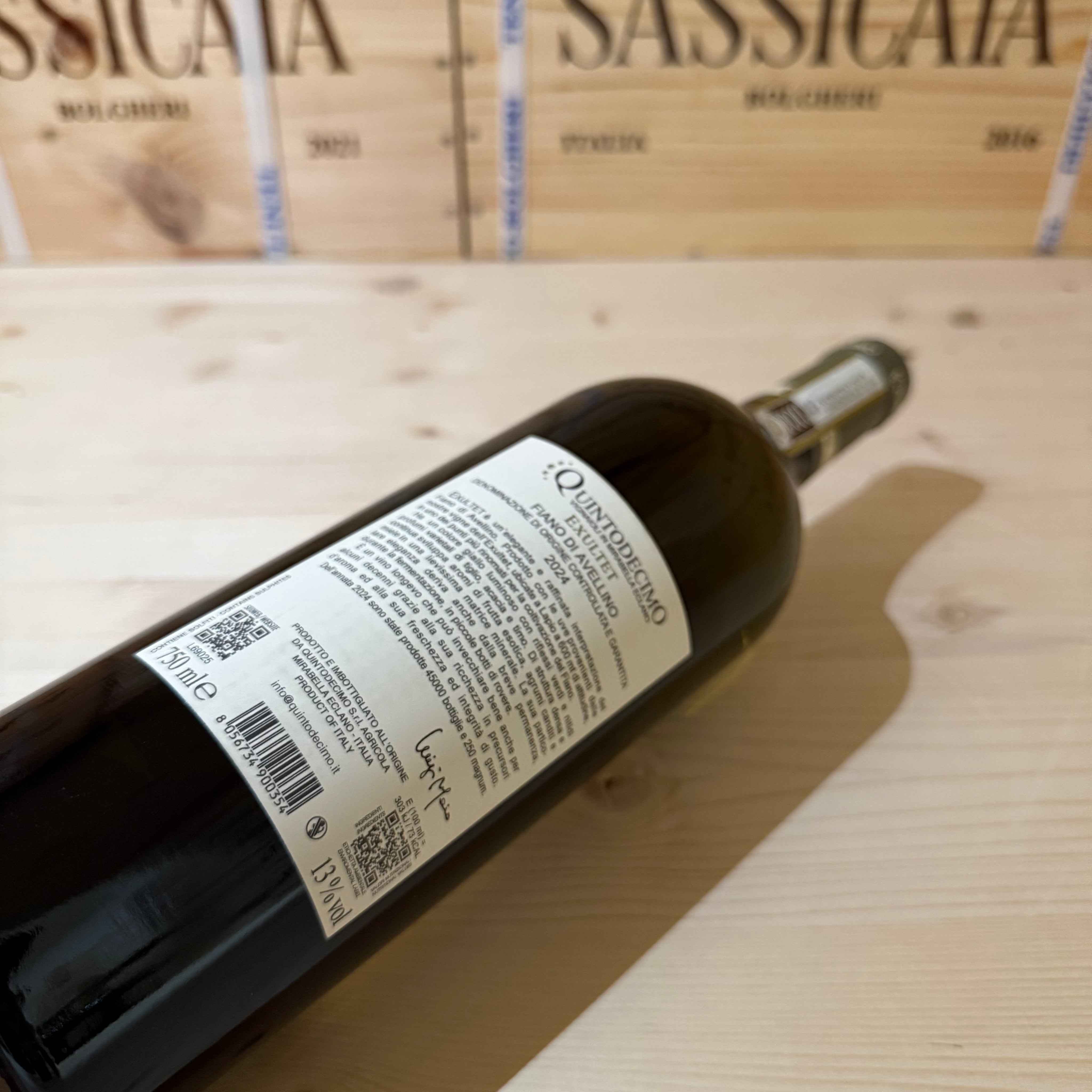 Fiano di Avellino Exultet 2024 Quintodecimo