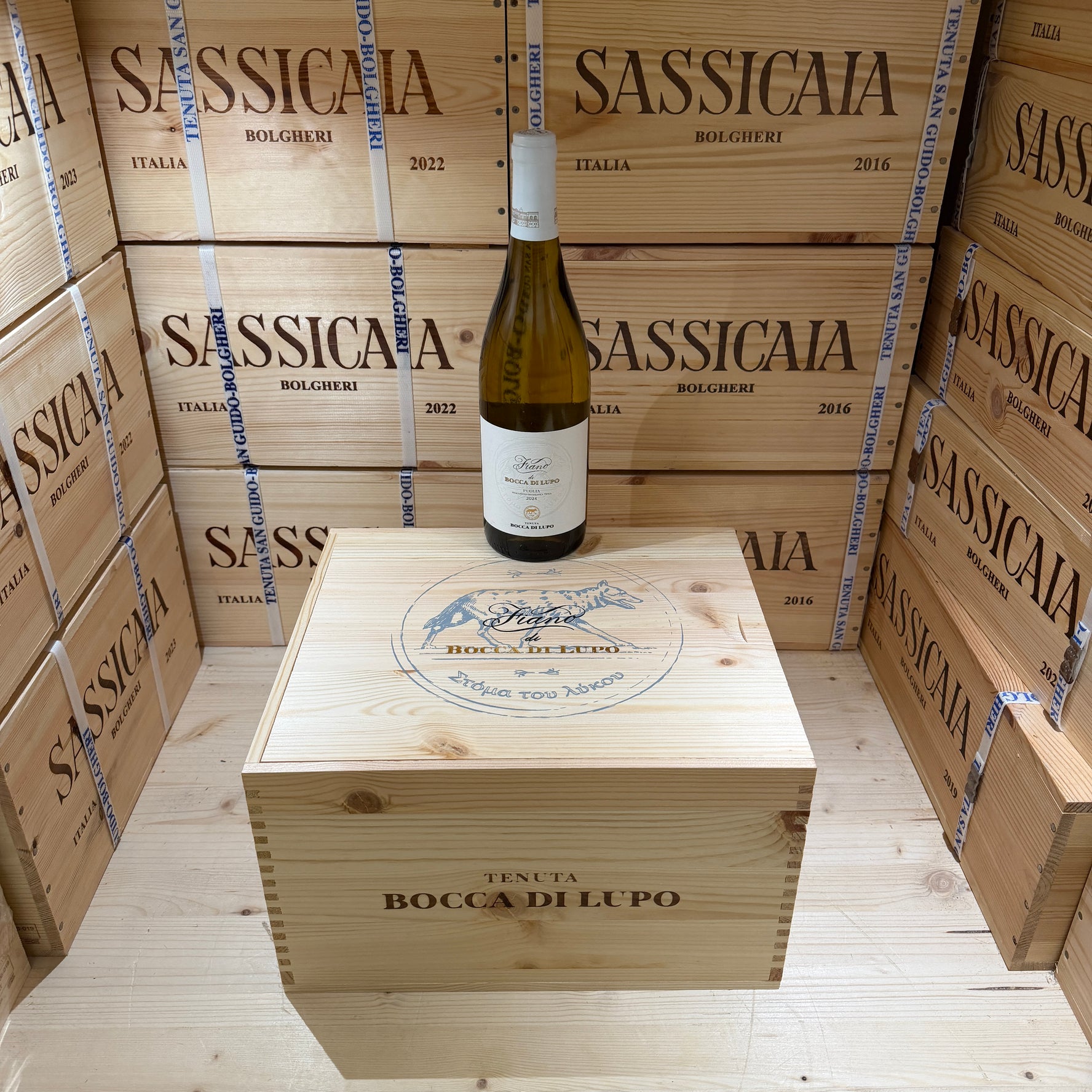 Fiano di Bocca di Lupo 2024 Marchesi Antinori - Cassa Legno 6 Bottiglie