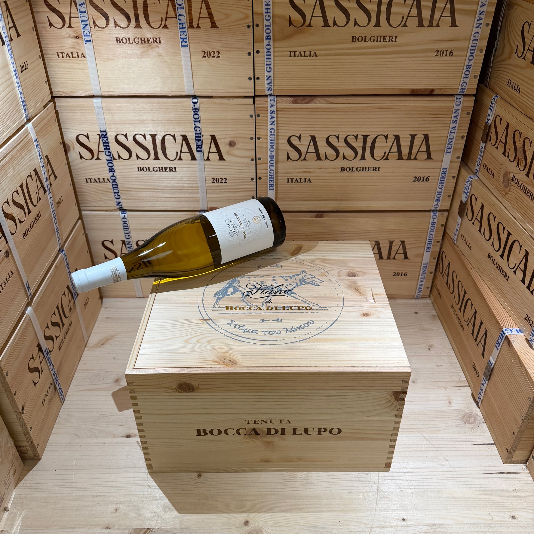 Fiano di Bocca di Lupo 2024 Marchesi Antinori - Cassa Legno 6 Bottiglie